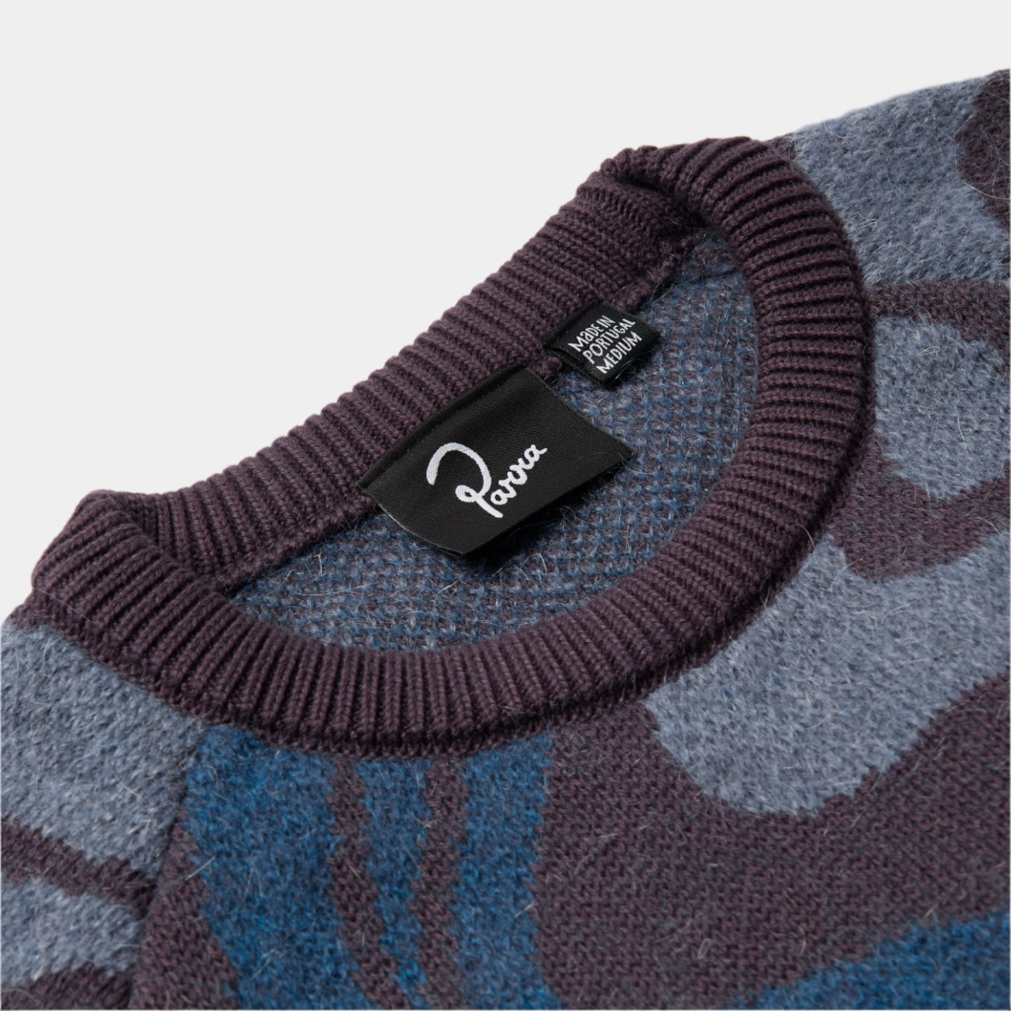 By Parra Stupid Lava Lamp Knitted Pullover - Dark Mahogany