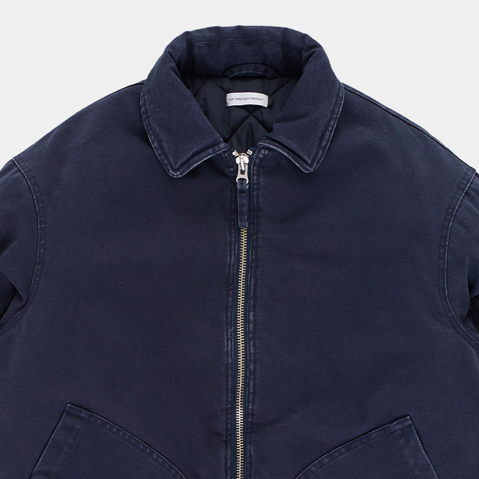 Pop Trading Company Flight Jacket - Navy