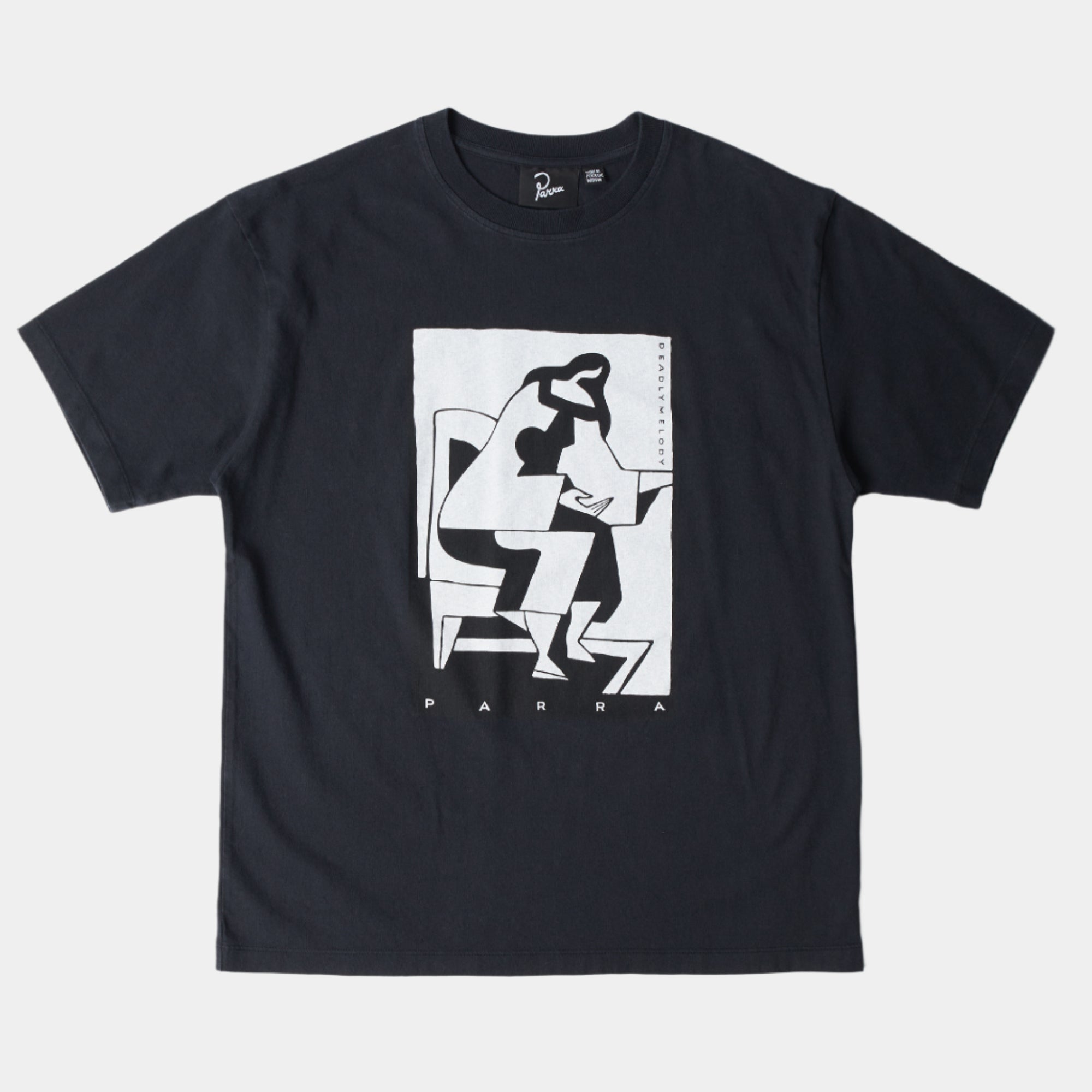 By Parra The Confession T-Shirt - Washed Black