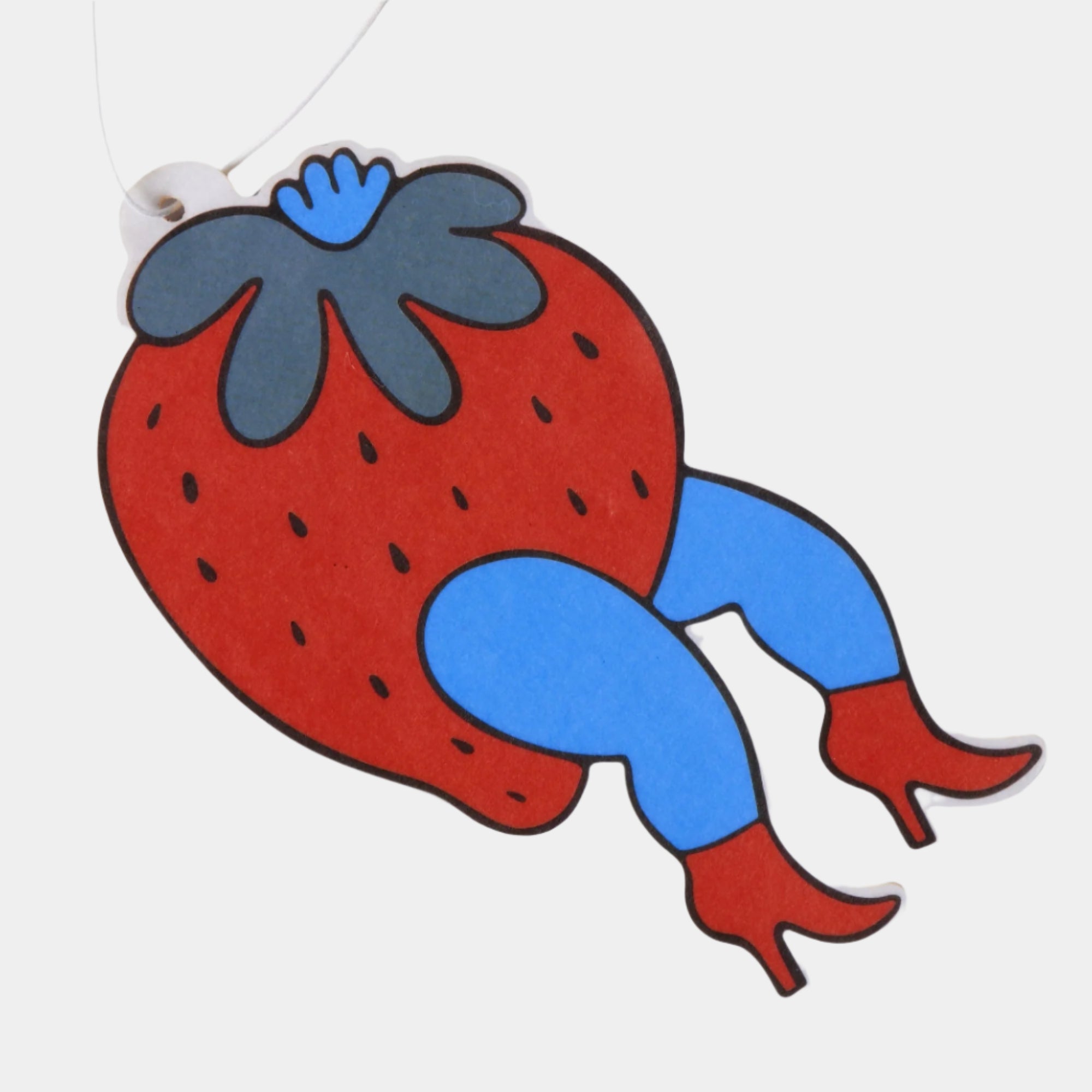 By Parra Banana Car Freshener - Red
