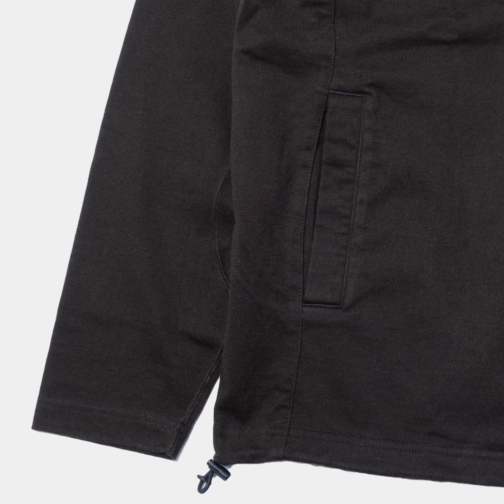 Cav Empt Half Zip Light Pullover - Black