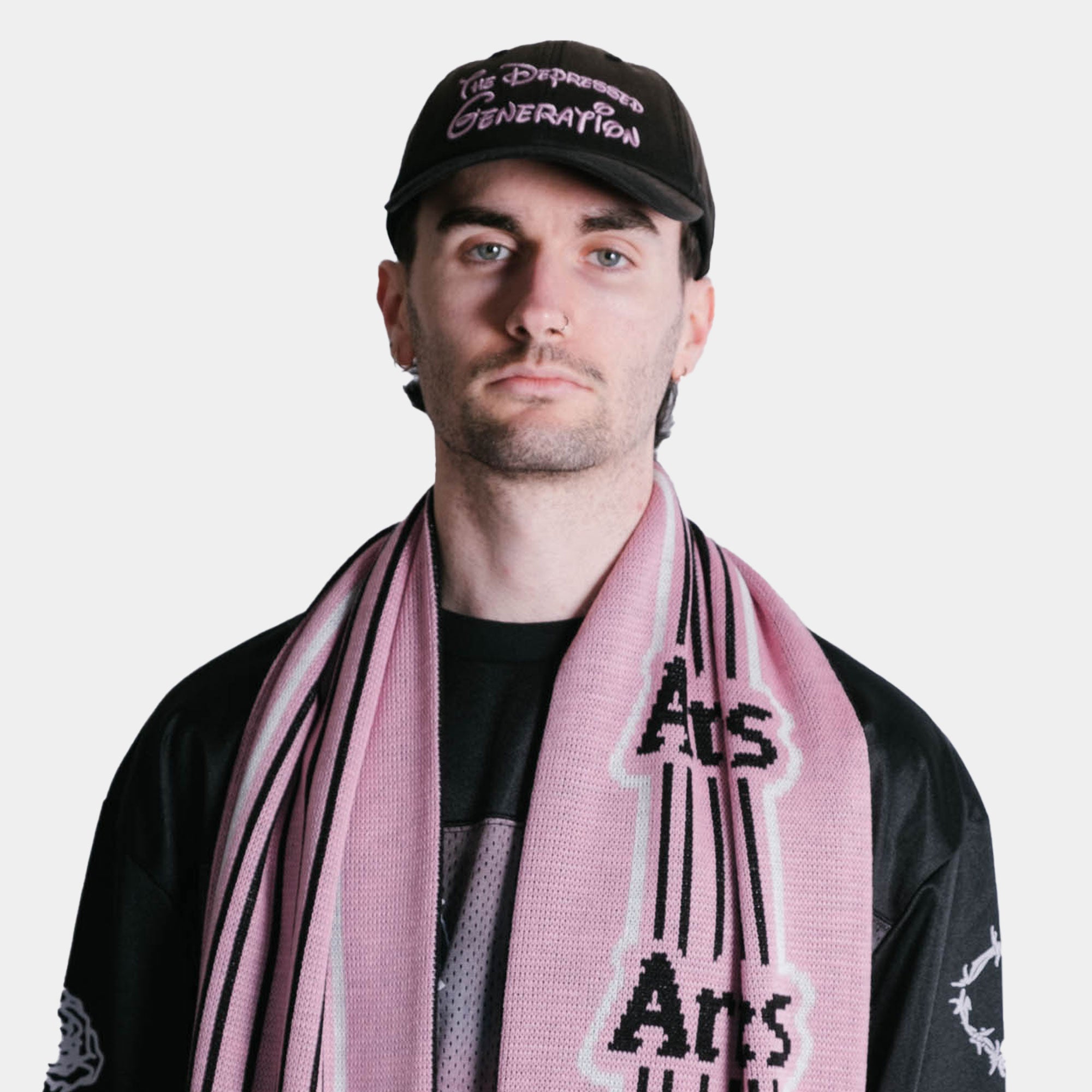 Aries Column Scarf - Pink