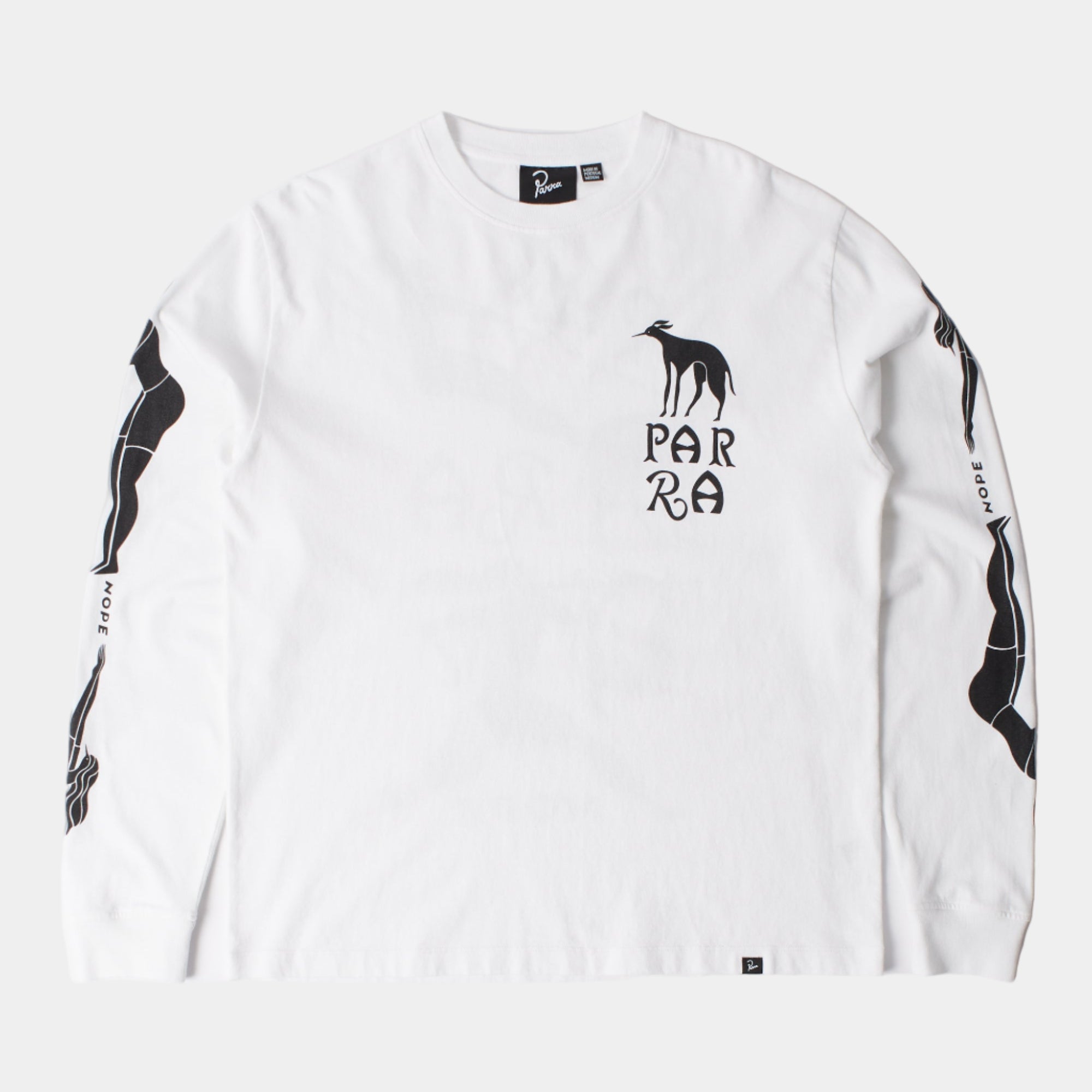 By Parra Dog Training Long Sleeve T-Shirt - White