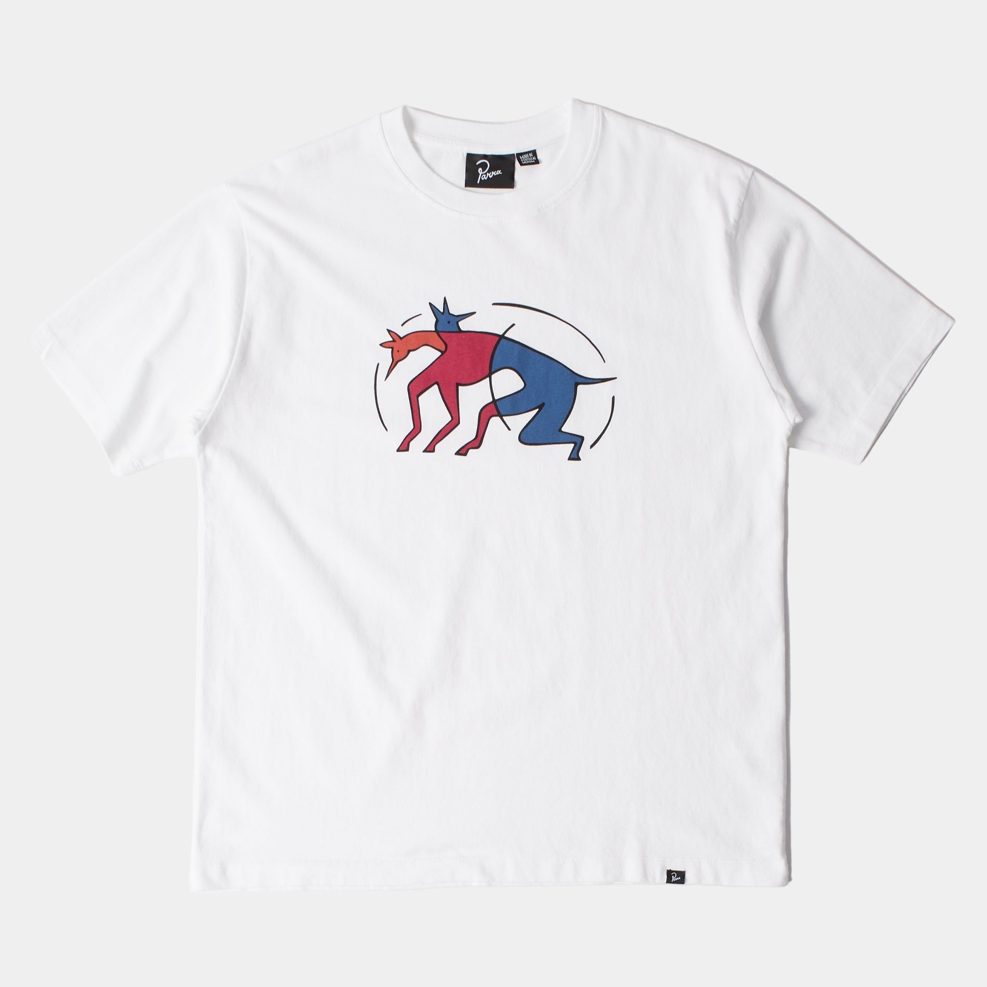 By Parra The Zoomies T-Shirt - White