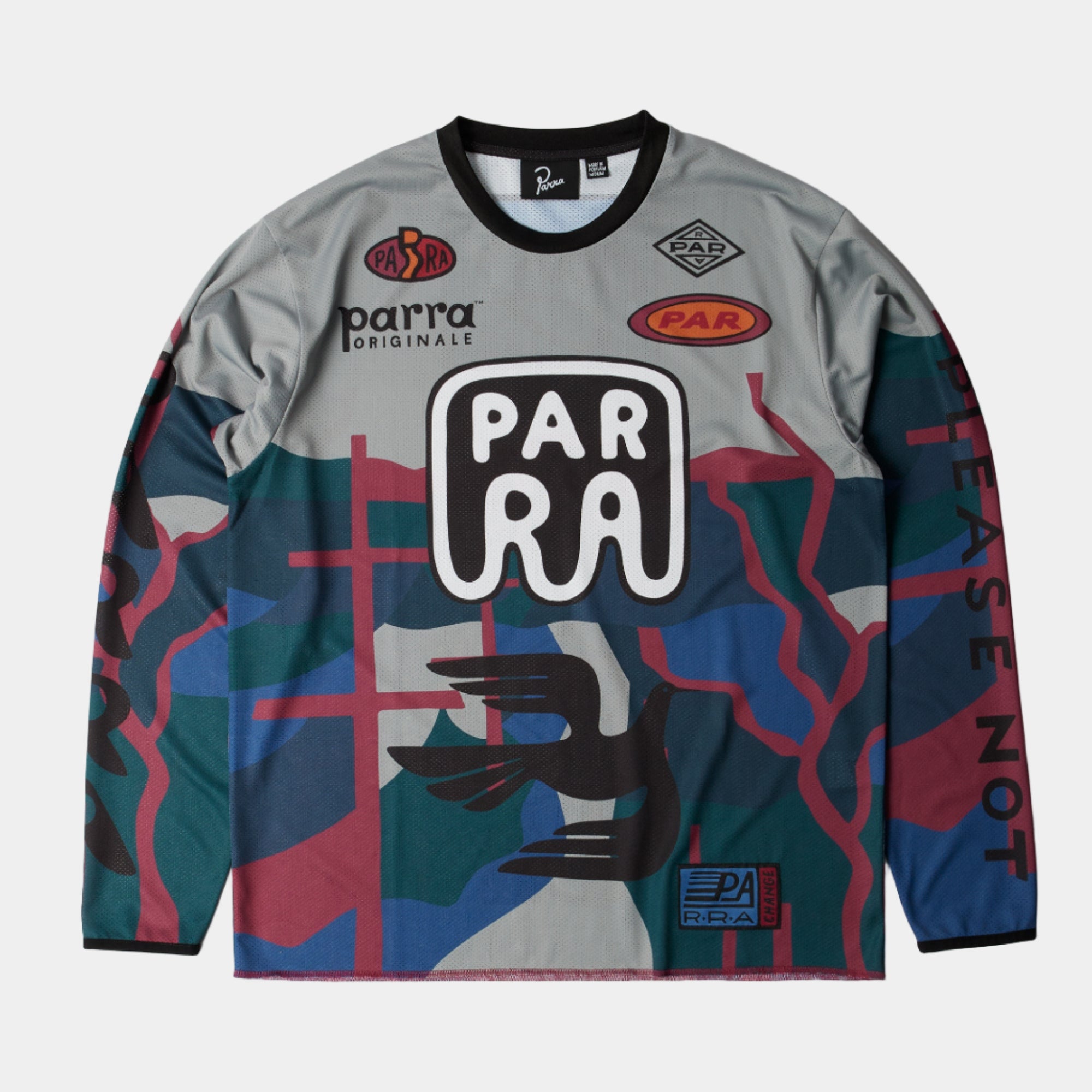 By Parra Dirt Jumper Long Sleeve T-Shirt - Grey