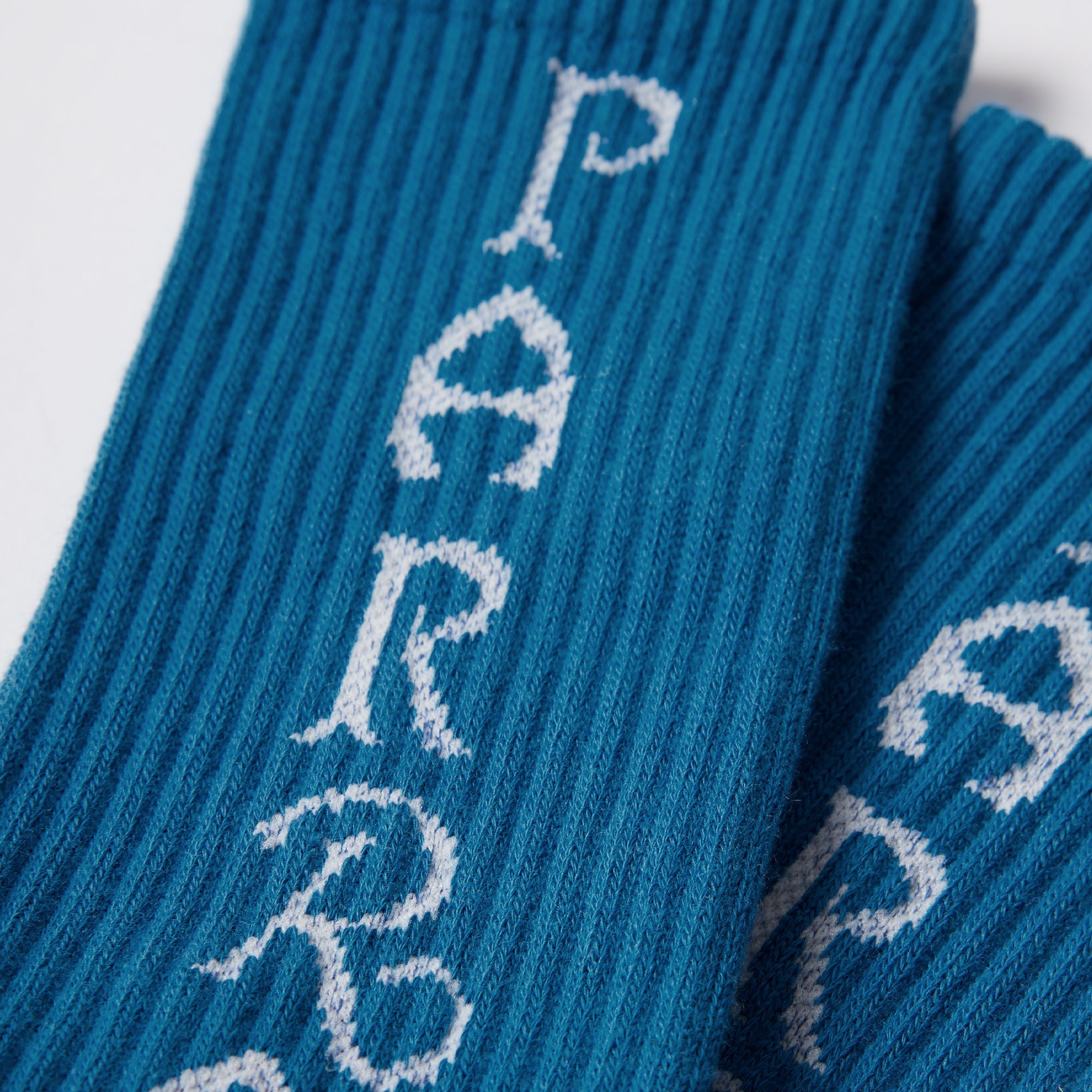 By Parra Wordle Logo Crew Socks - Blue