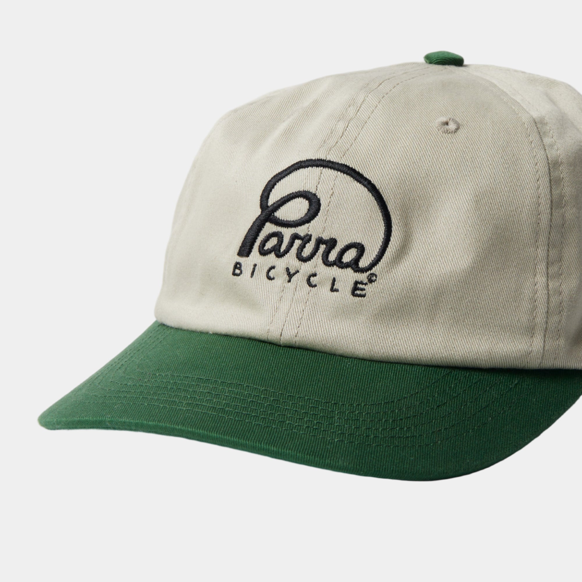By Parra Bicycle Logo 6 Panel Hat - Green