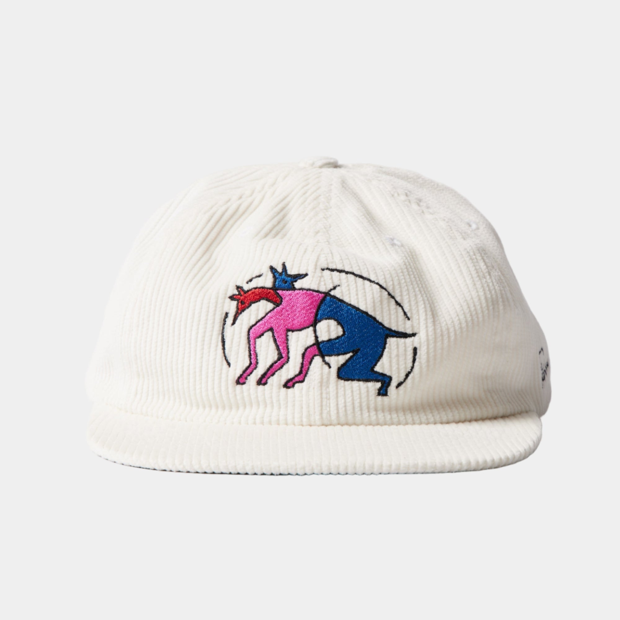 By Parra The Zoomies 6 Panel Hat - White