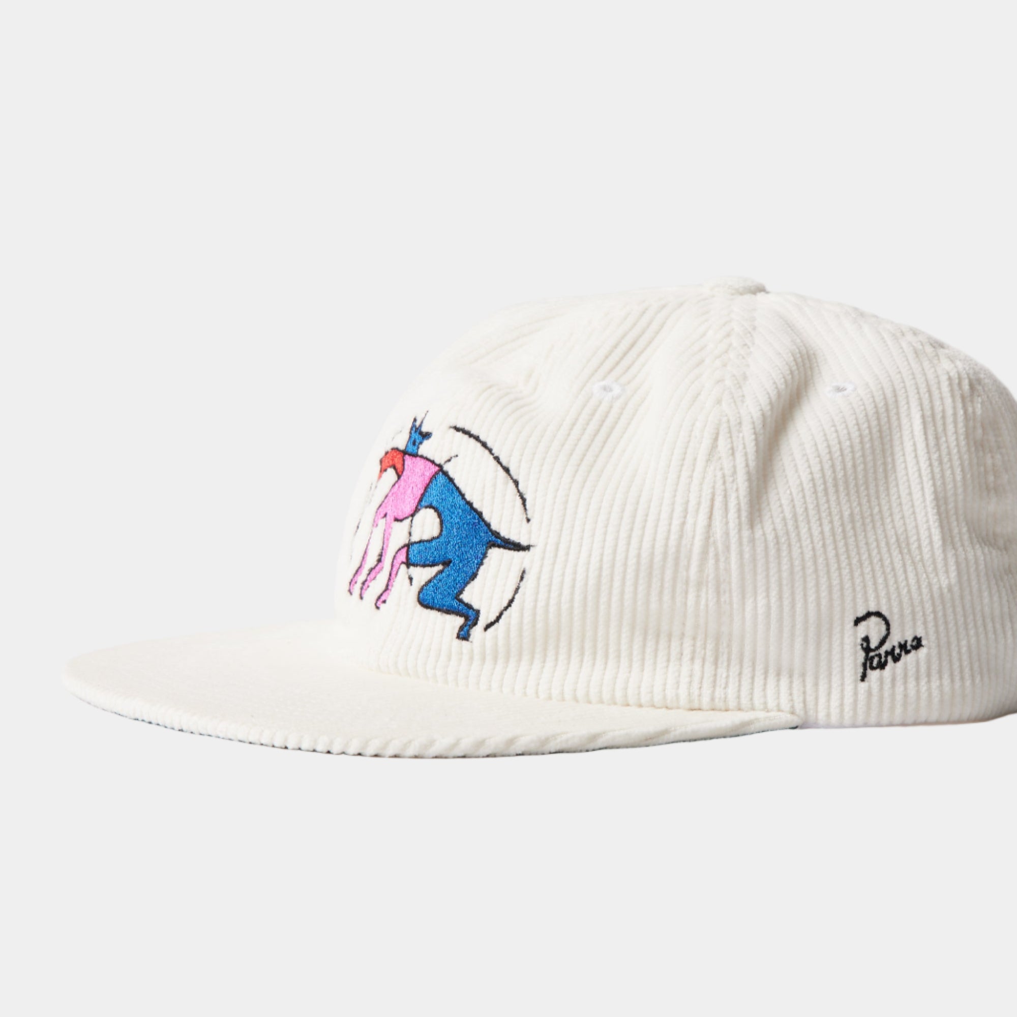 By Parra The Zoomies 6 Panel Hat - White