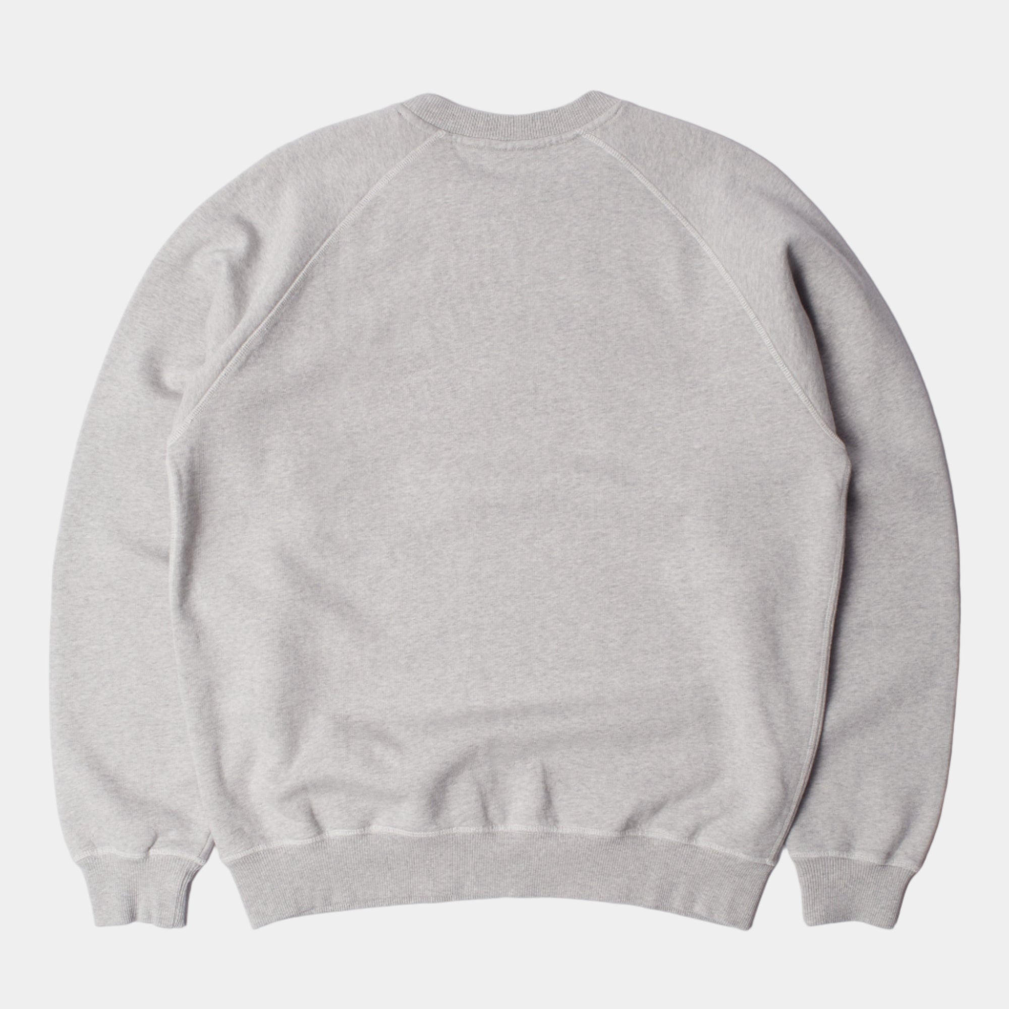 By Parra Weird Drunk Parent Neck Sweatshirt - Heather Grey