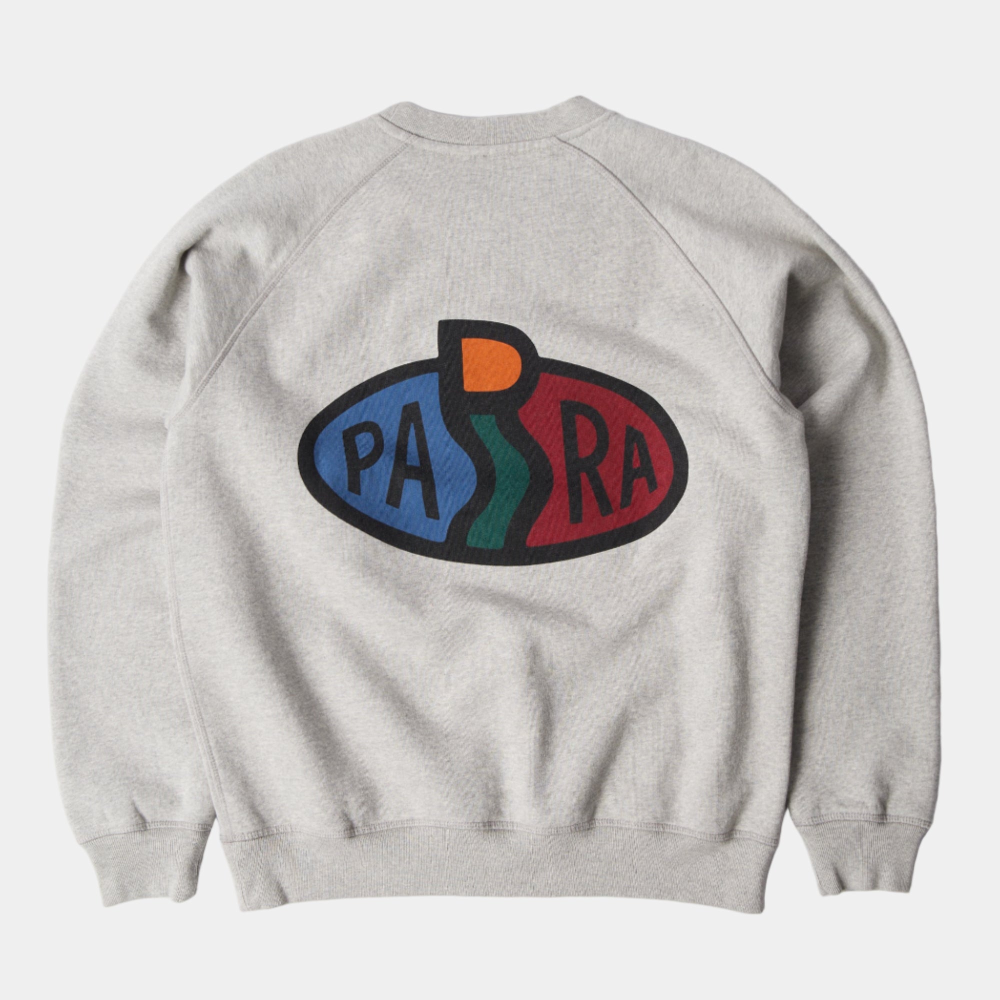 By Parra Legs Logo Crew Neck Sweatshirt - Heather Grey