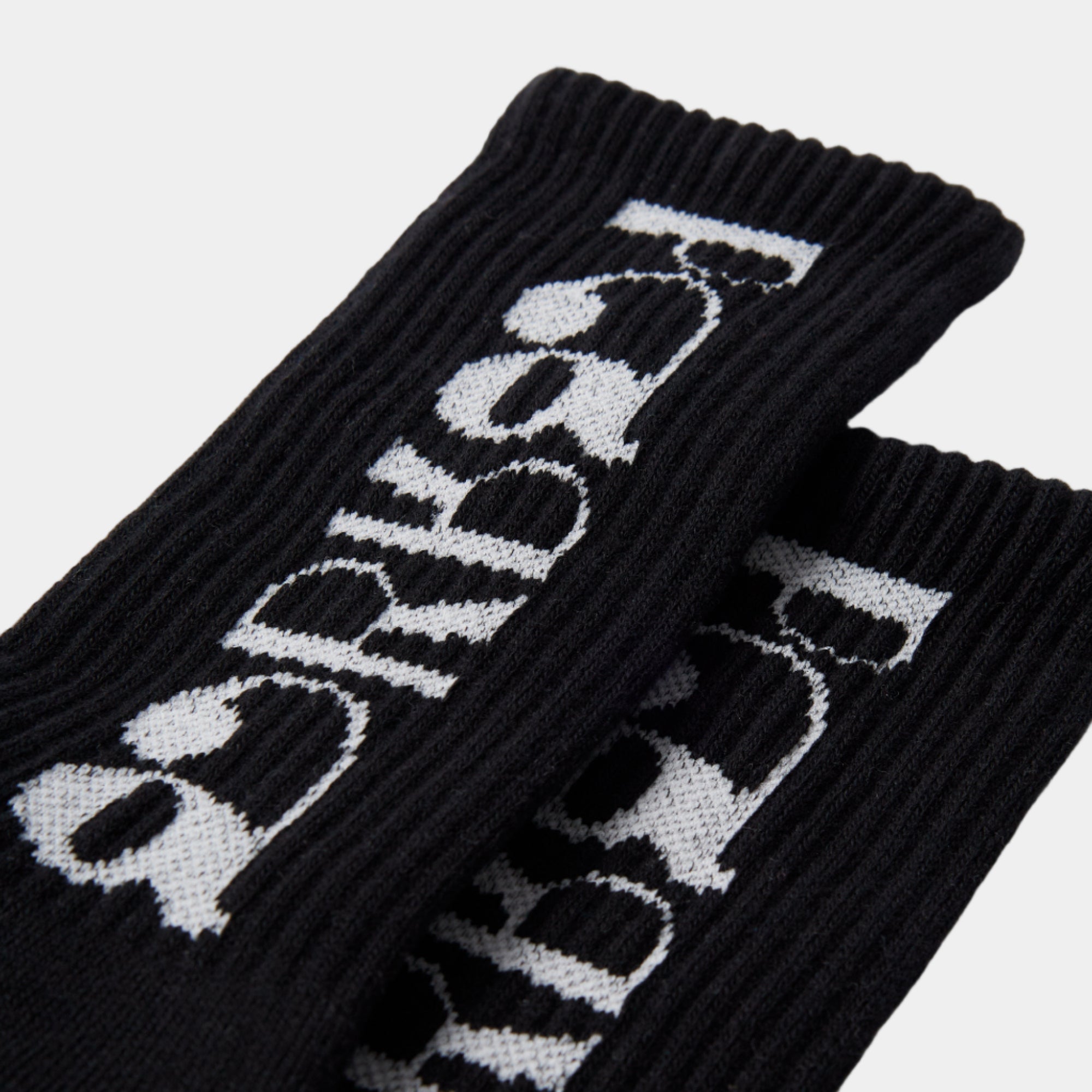 By Parra Tokyo Logo Crew Socks - Black