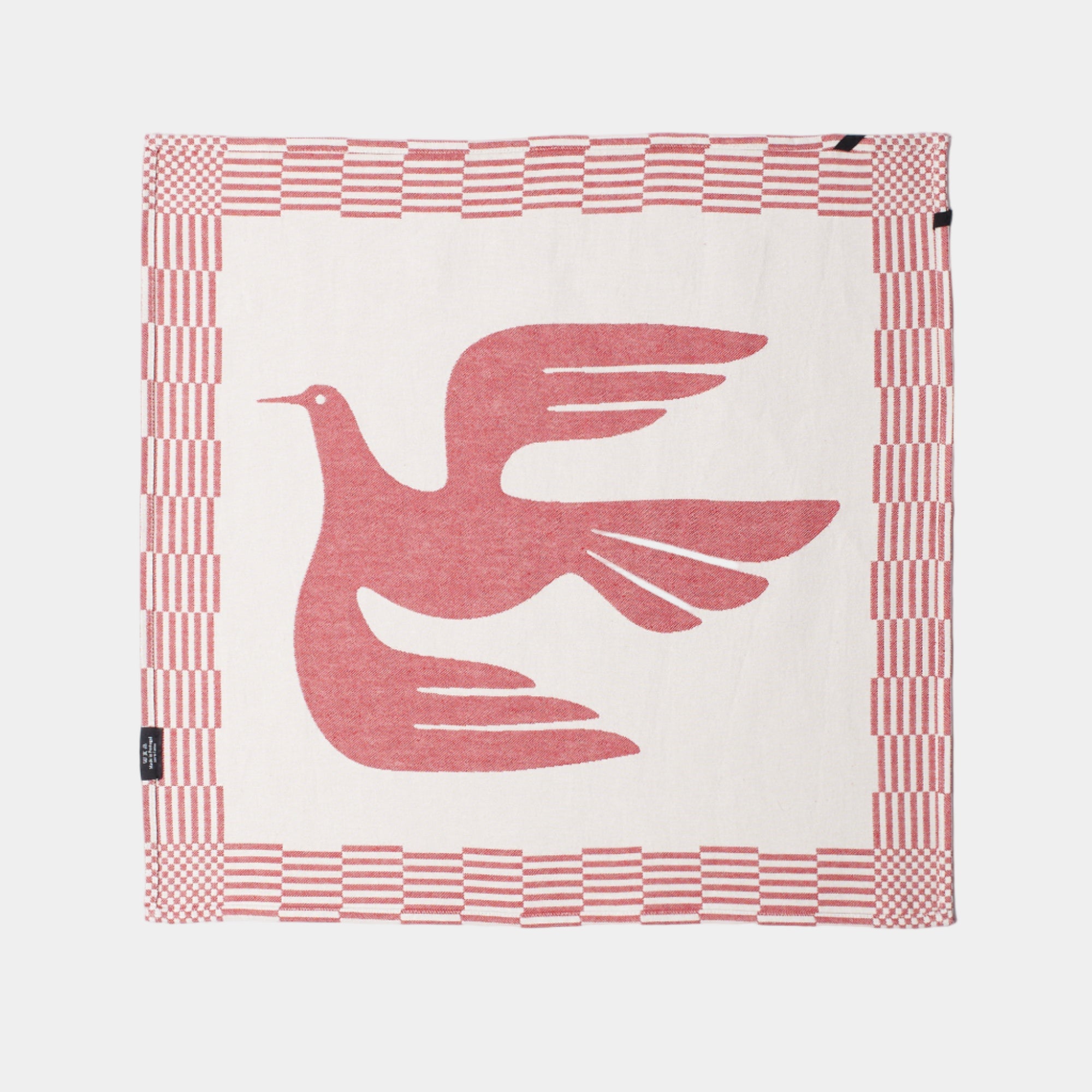 By Parra Infinite Kitchen Bird Towel Set Of 2 - Red