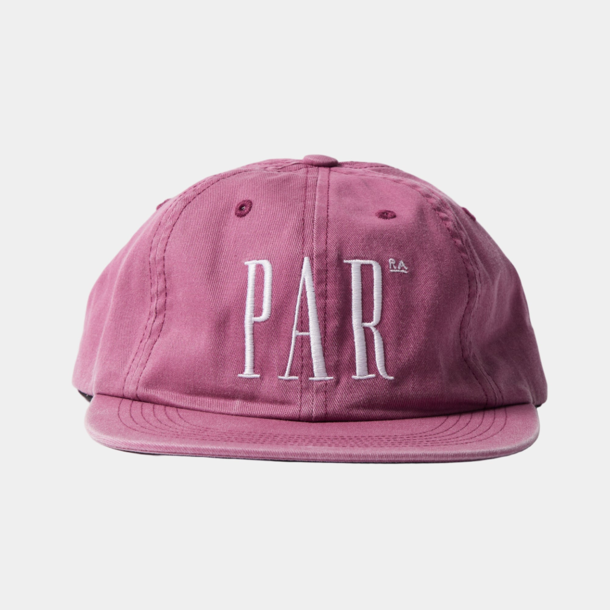 By Parra Store Logo Panel Hat - Berry