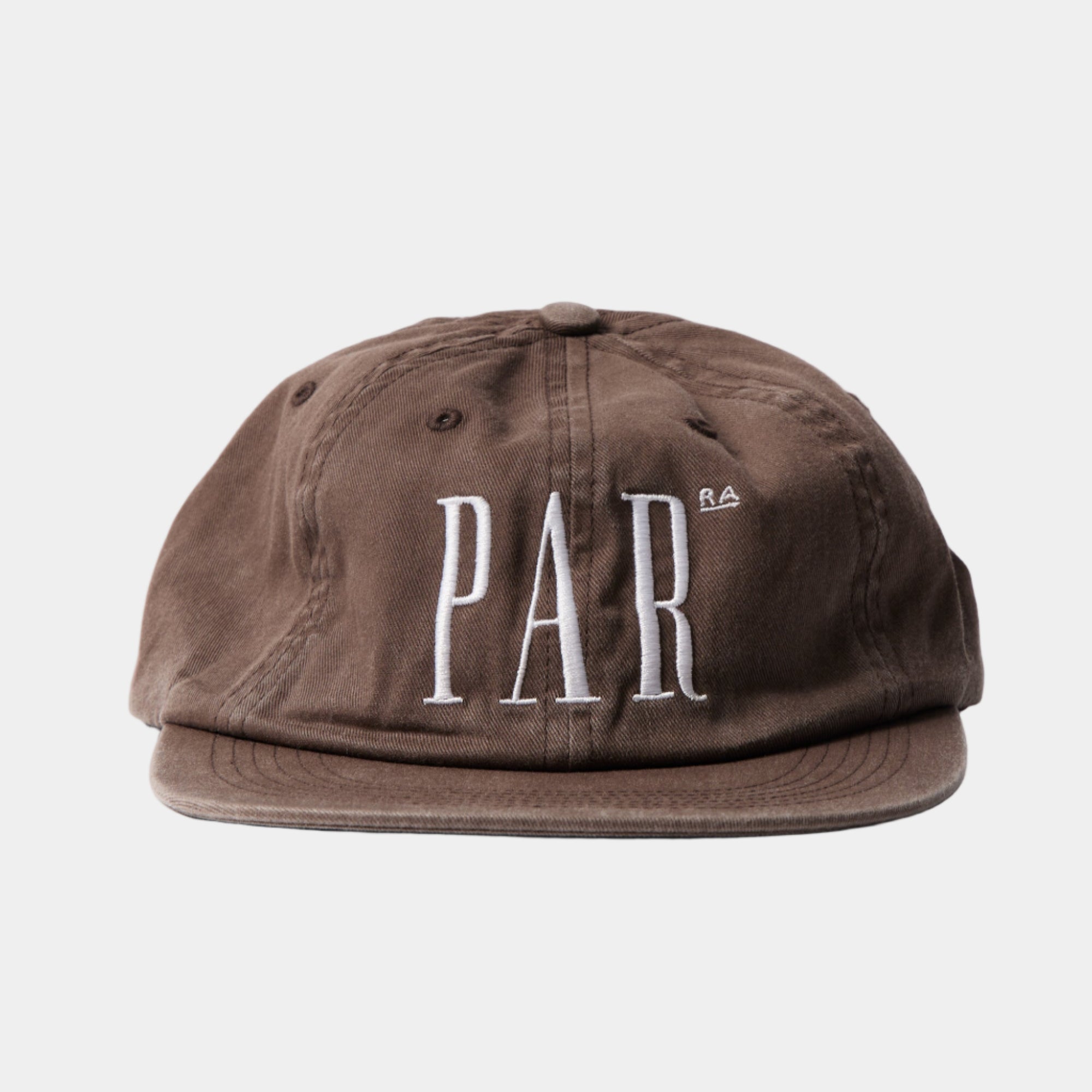 By Parra Store Logo Panel Hat - Brown