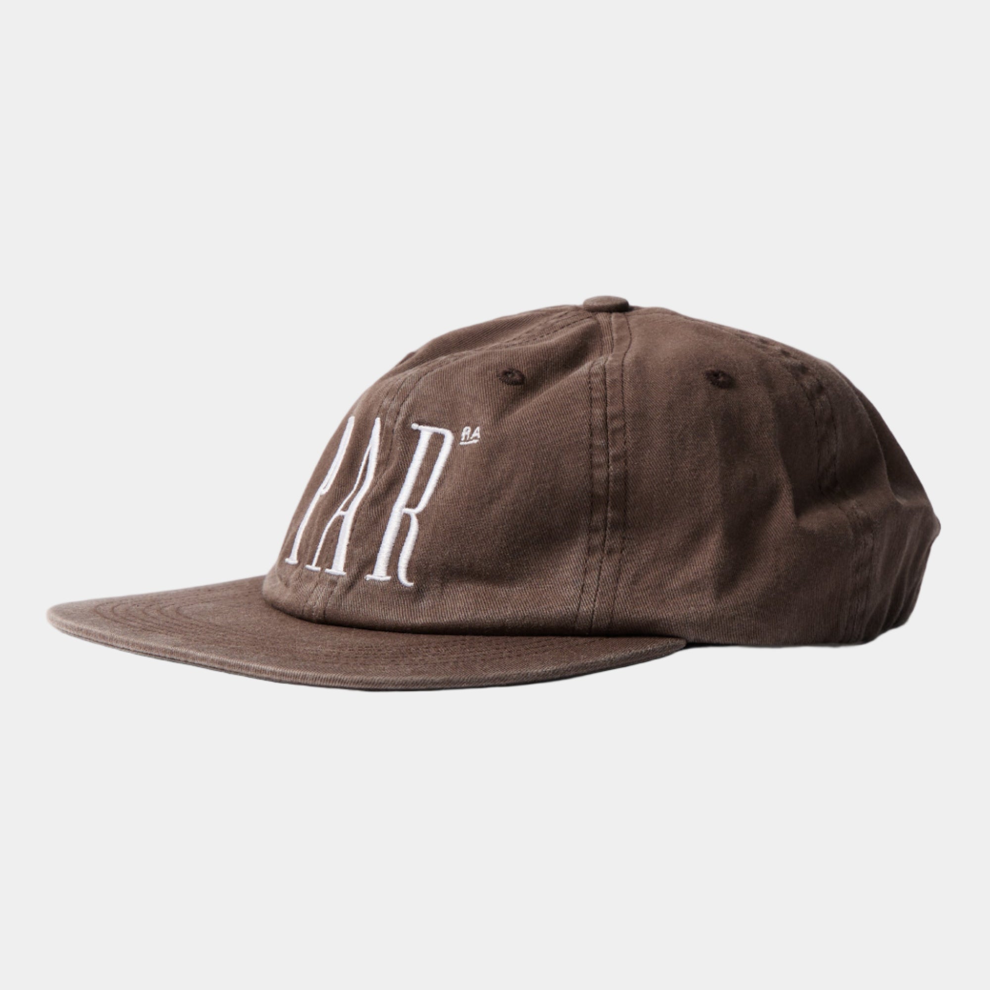 By Parra Store Logo Panel Hat - Brown