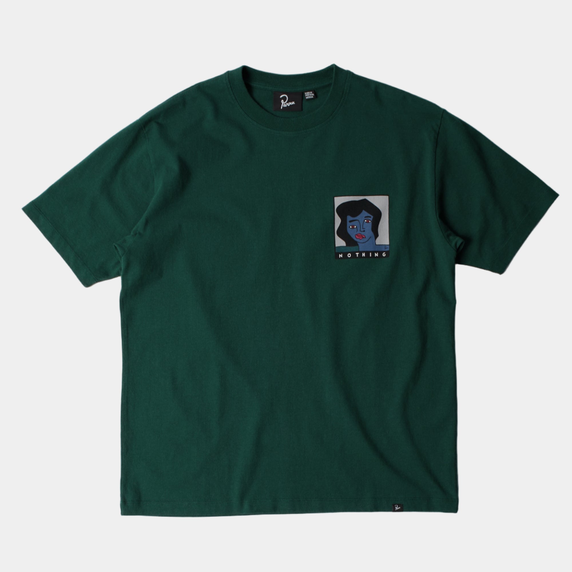 By Parra Nothing Please T-Shirt - Pine Green