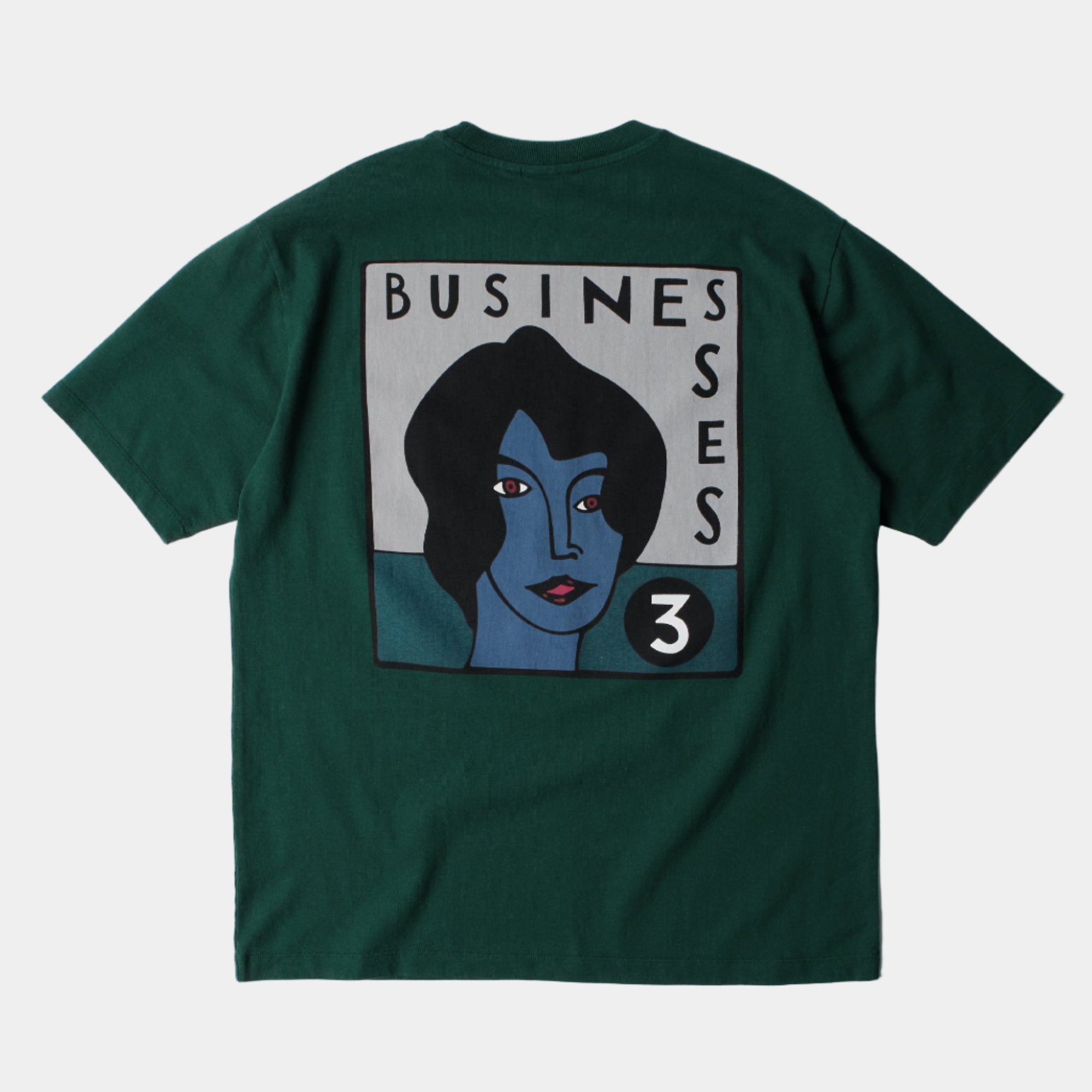 By Parra Nothing Please T-Shirt - Pine Green