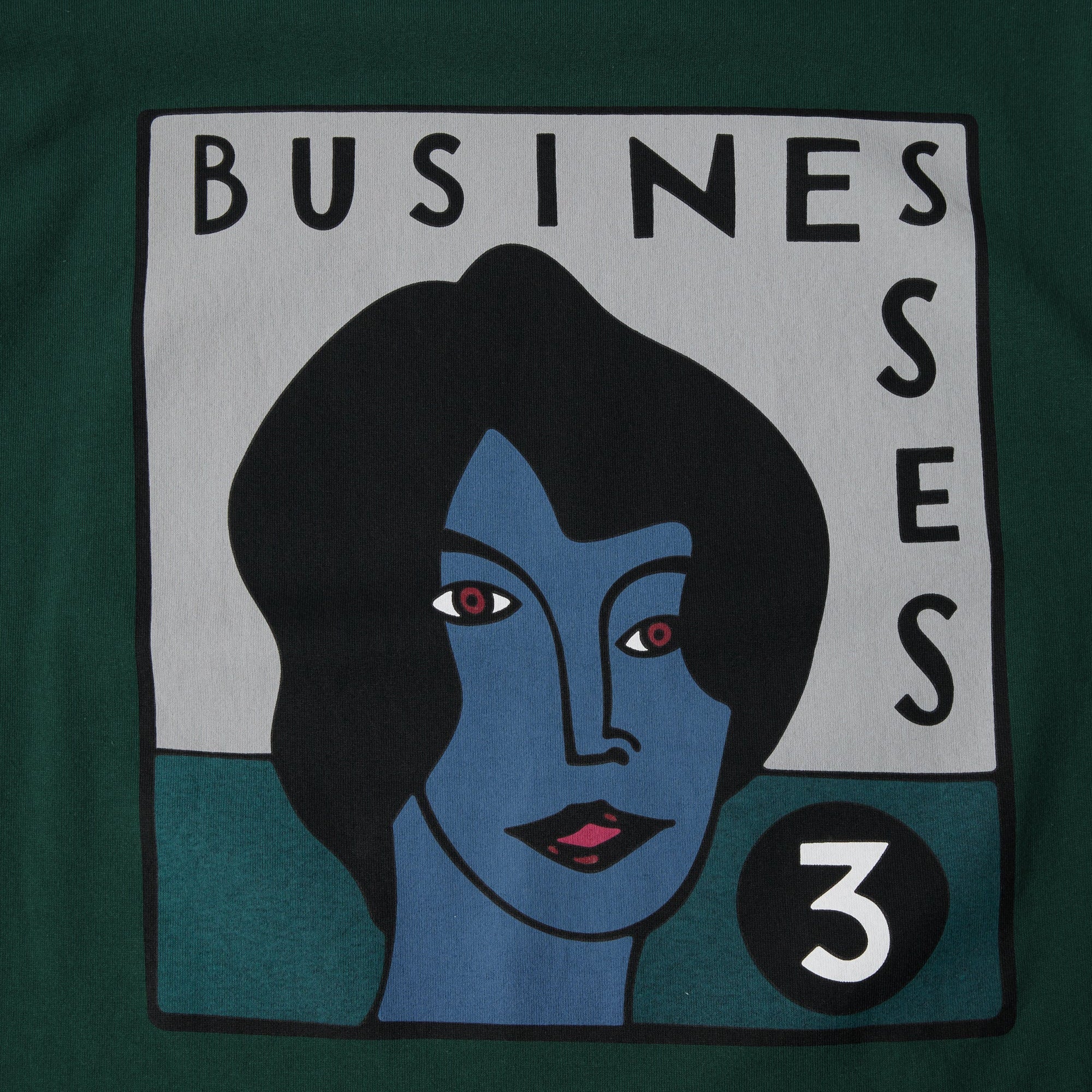 By Parra Nothing Please T-Shirt - Pine Green