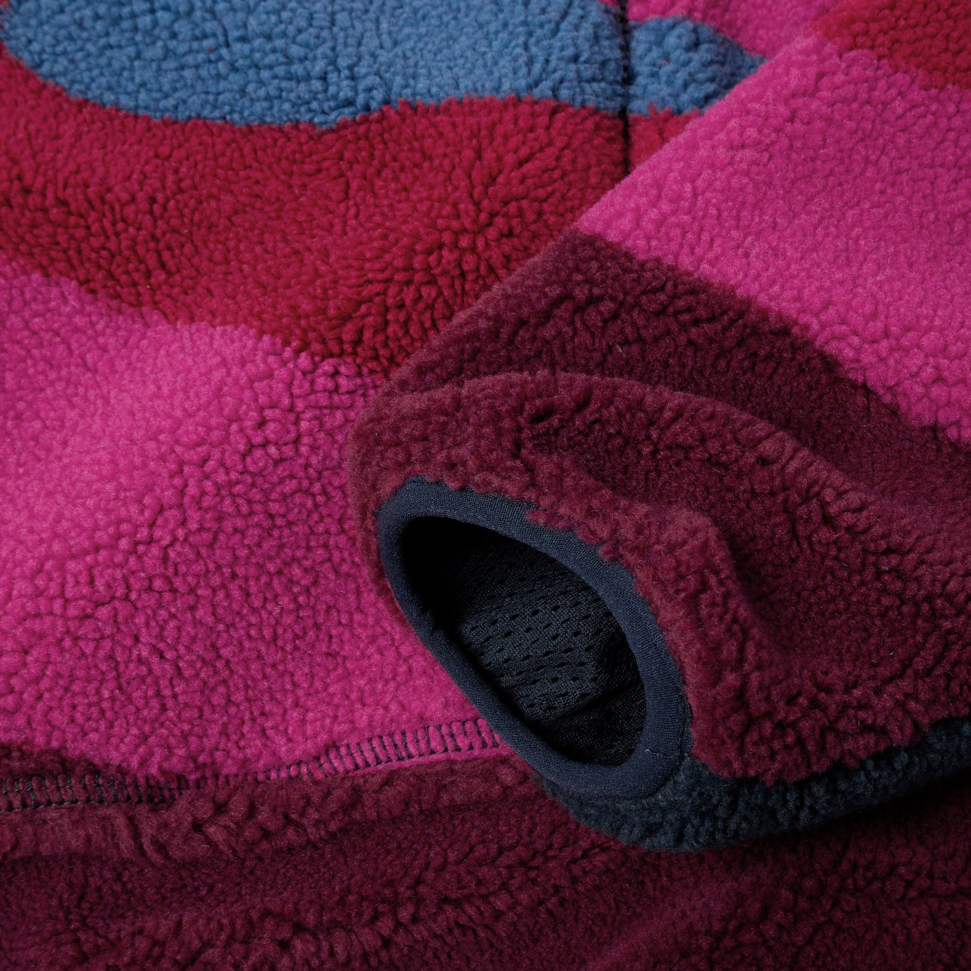 By Parra Full FTP Booster Polar Fleece Jacket - Red