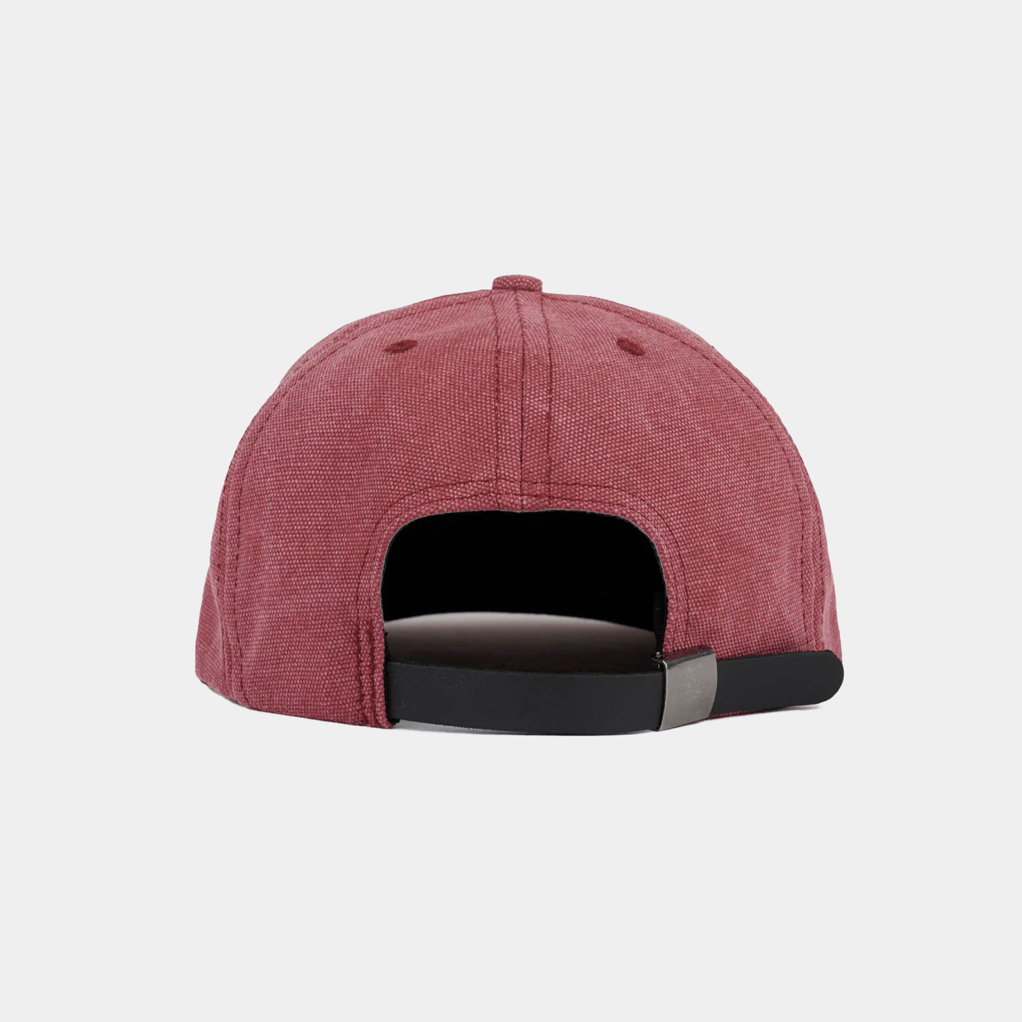 Brain Dead Washed Twill Logohead Hat - Raspberry