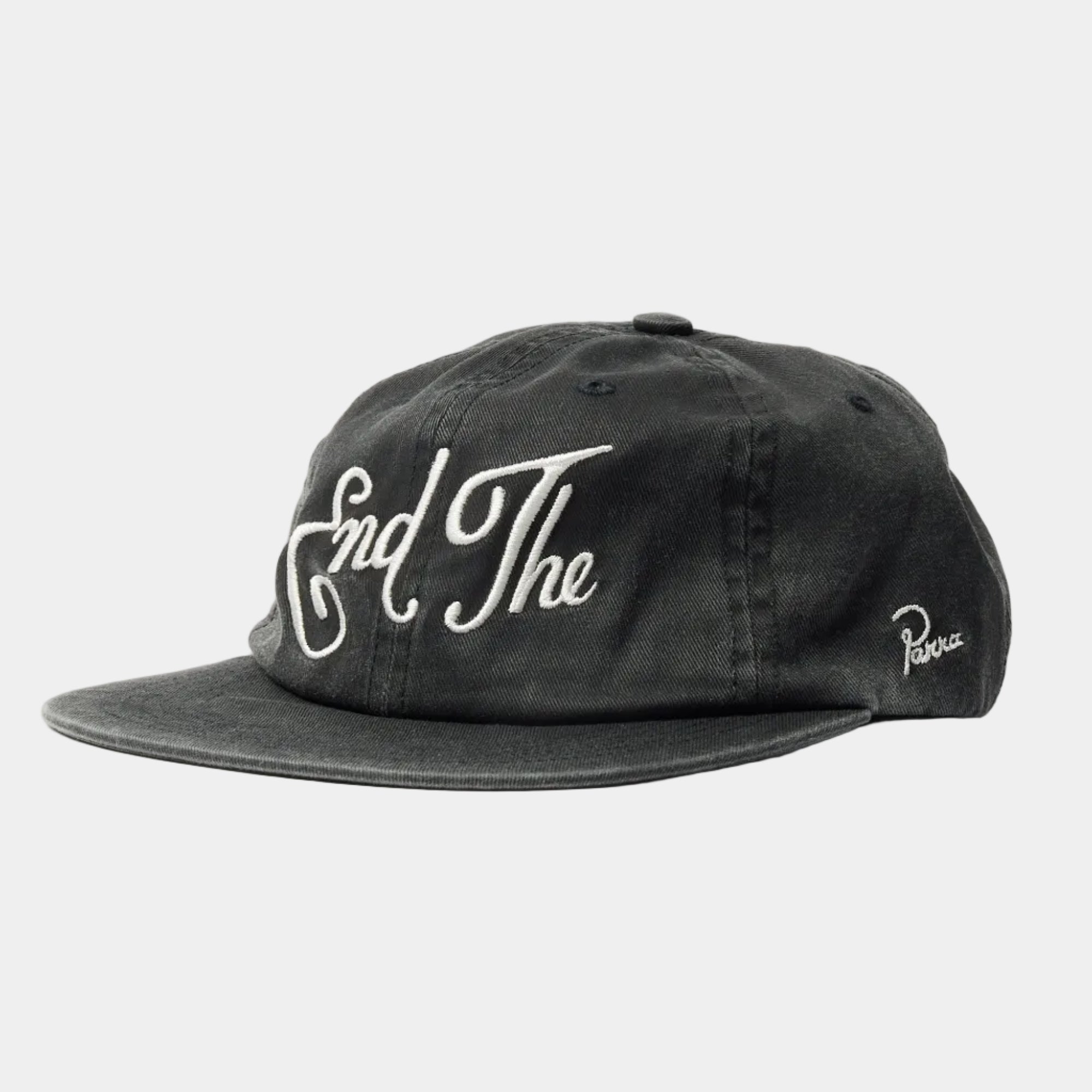 By Parra End The 6 Panel Hat - Black