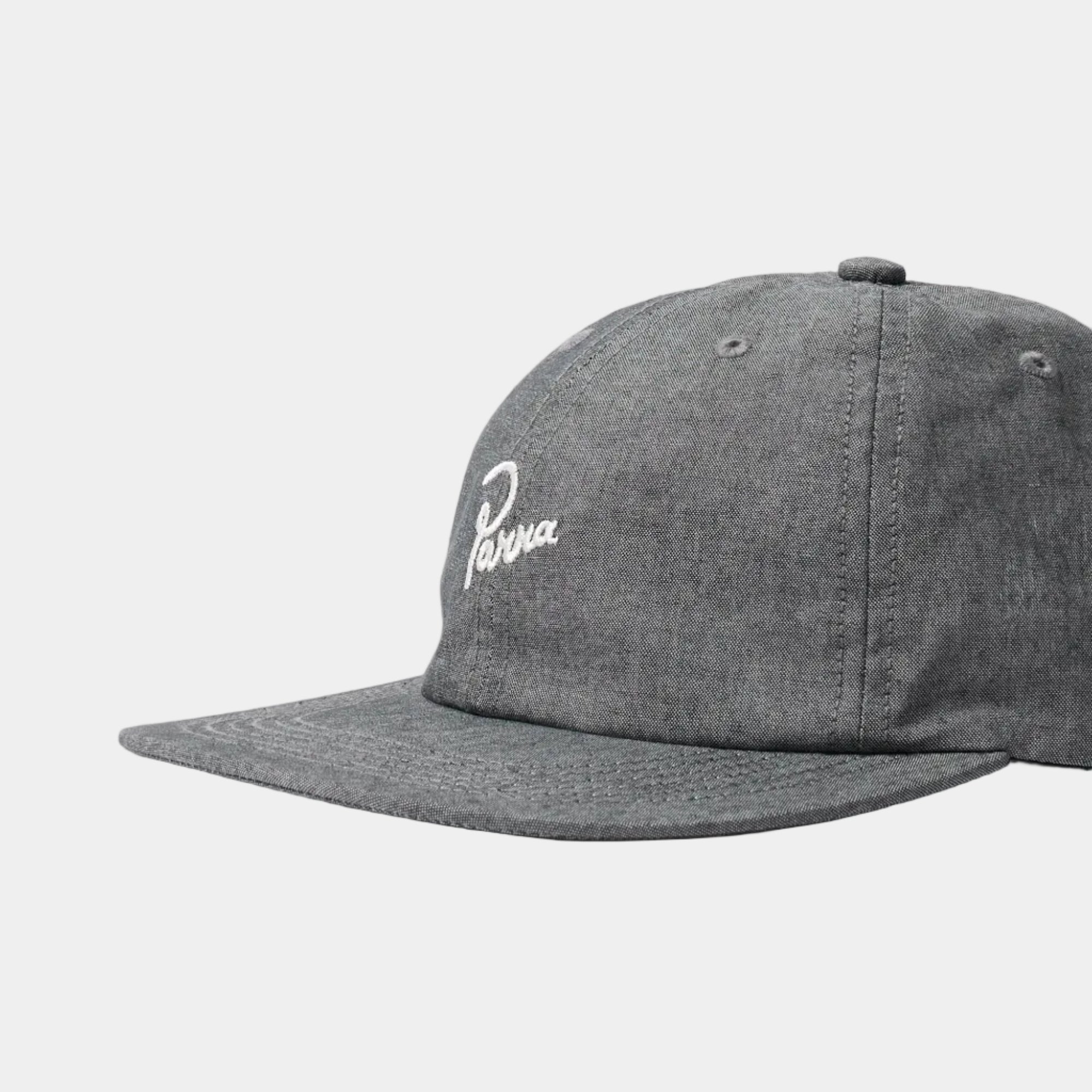 By Parra Signature 6 Panel Hat - Black