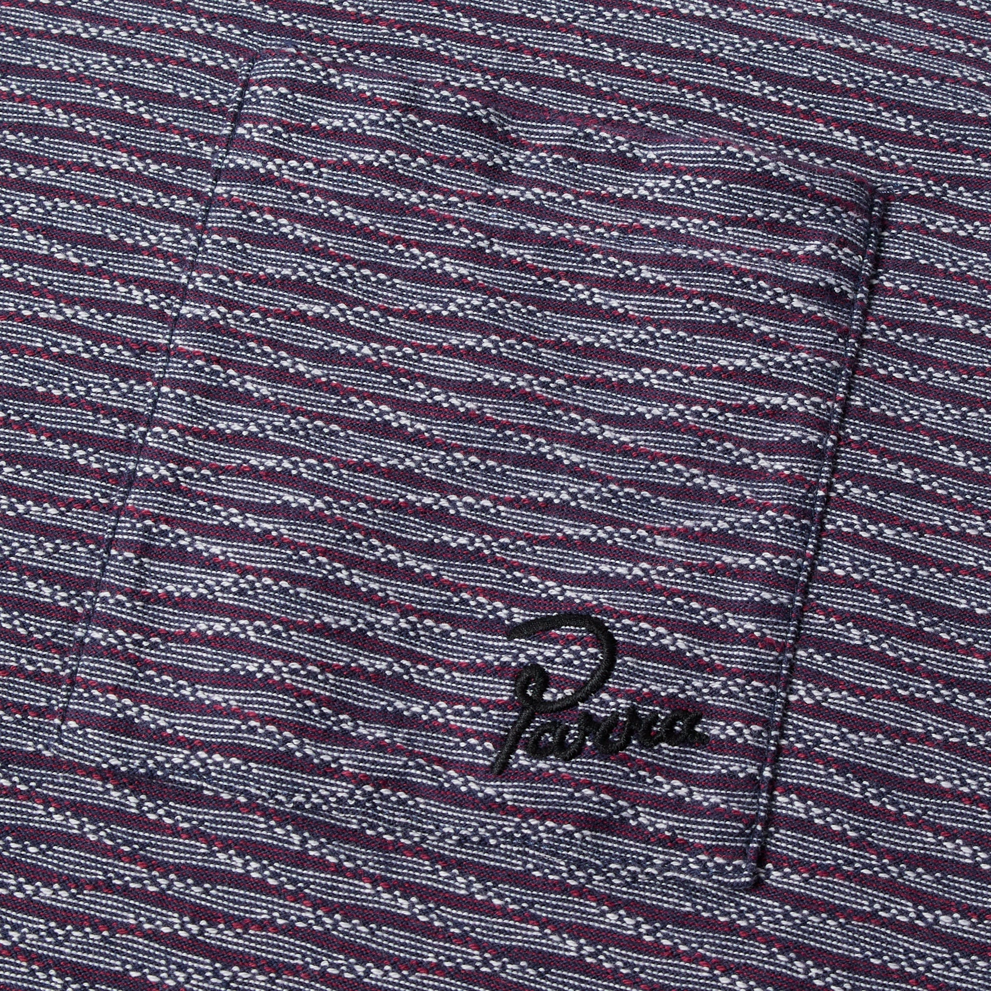 By Parra Crooked Stripe T-Shirt - Blue