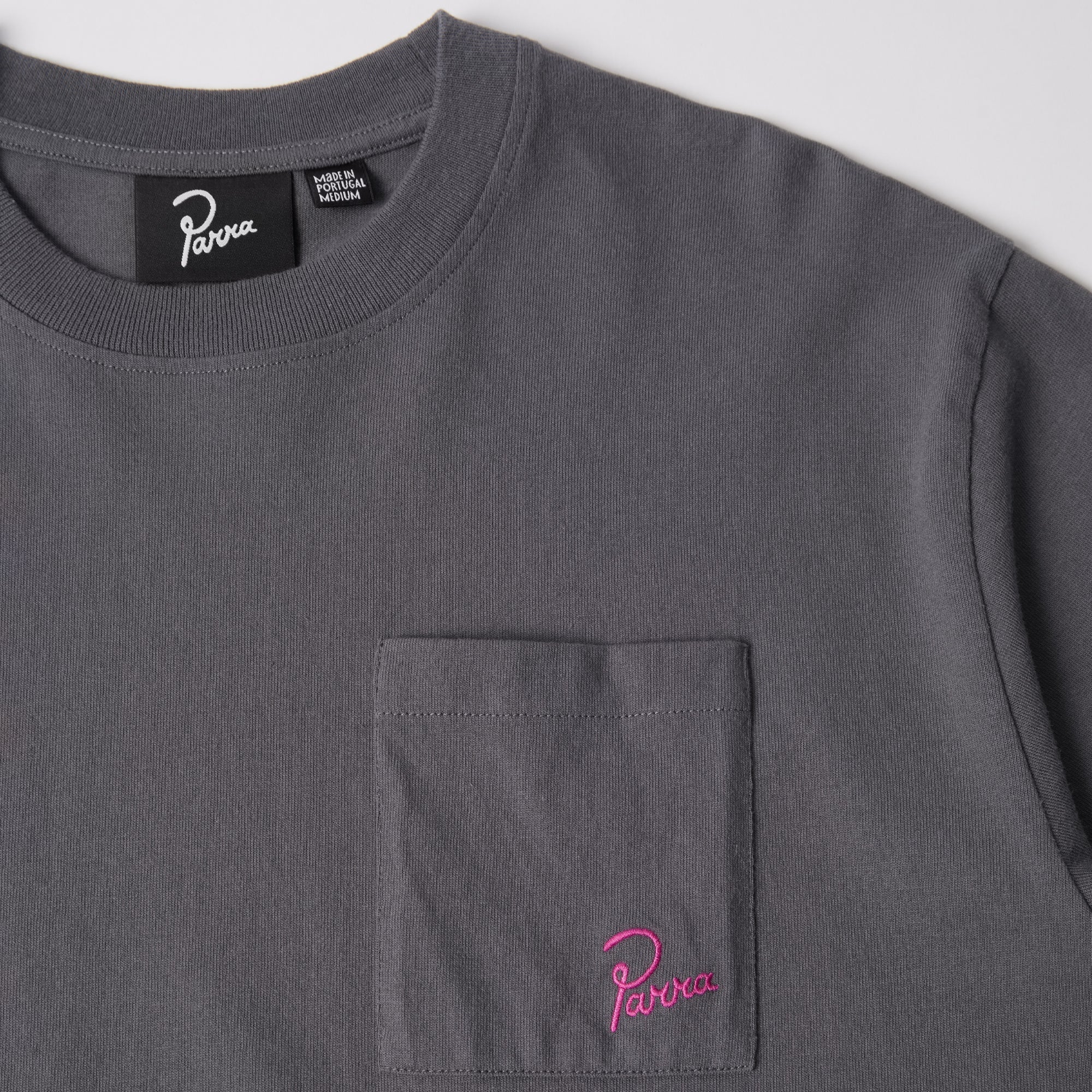 By Parra Signature Pocket T-Shirt - Grey