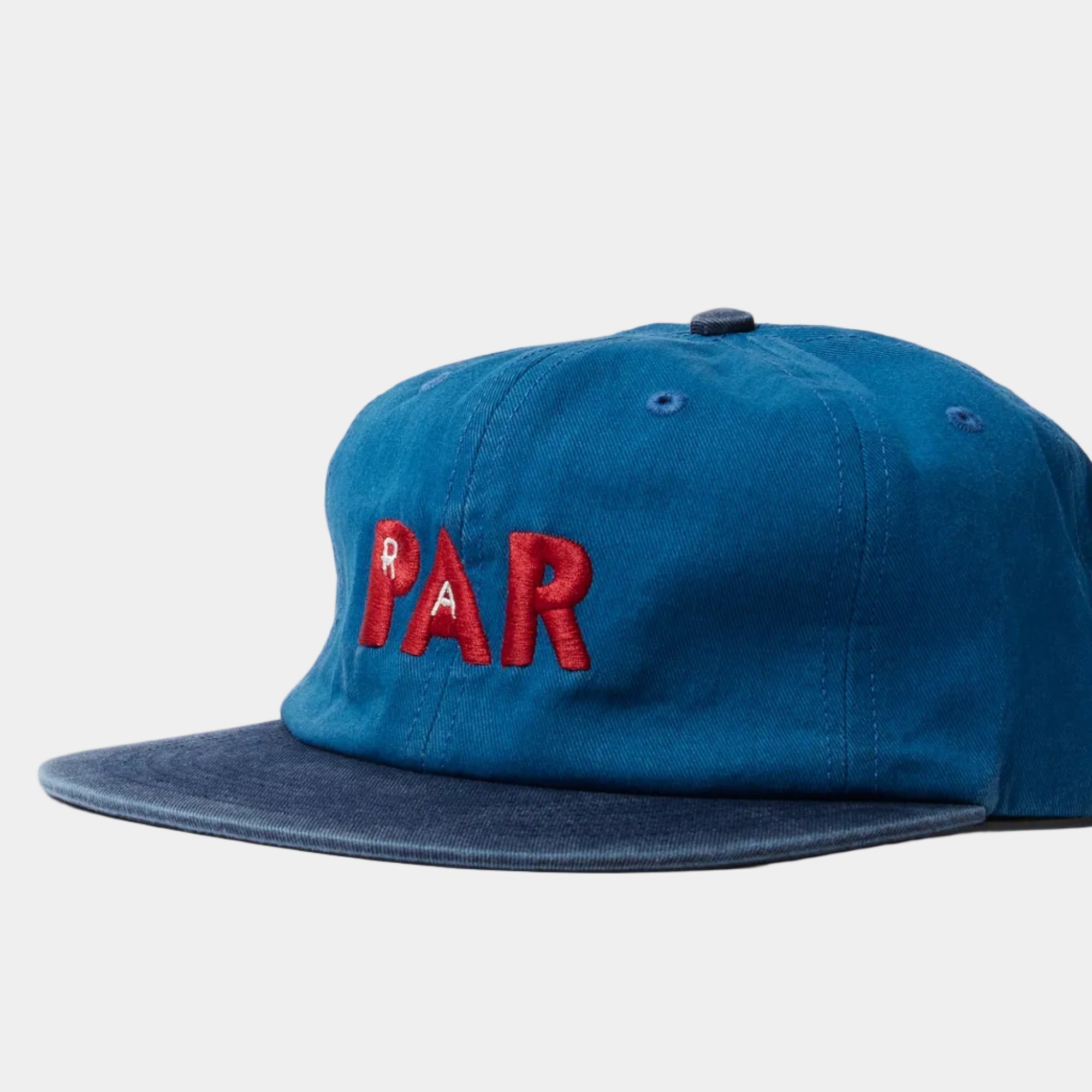 By Parra Paper PAR 6 Panel Hat - Blue