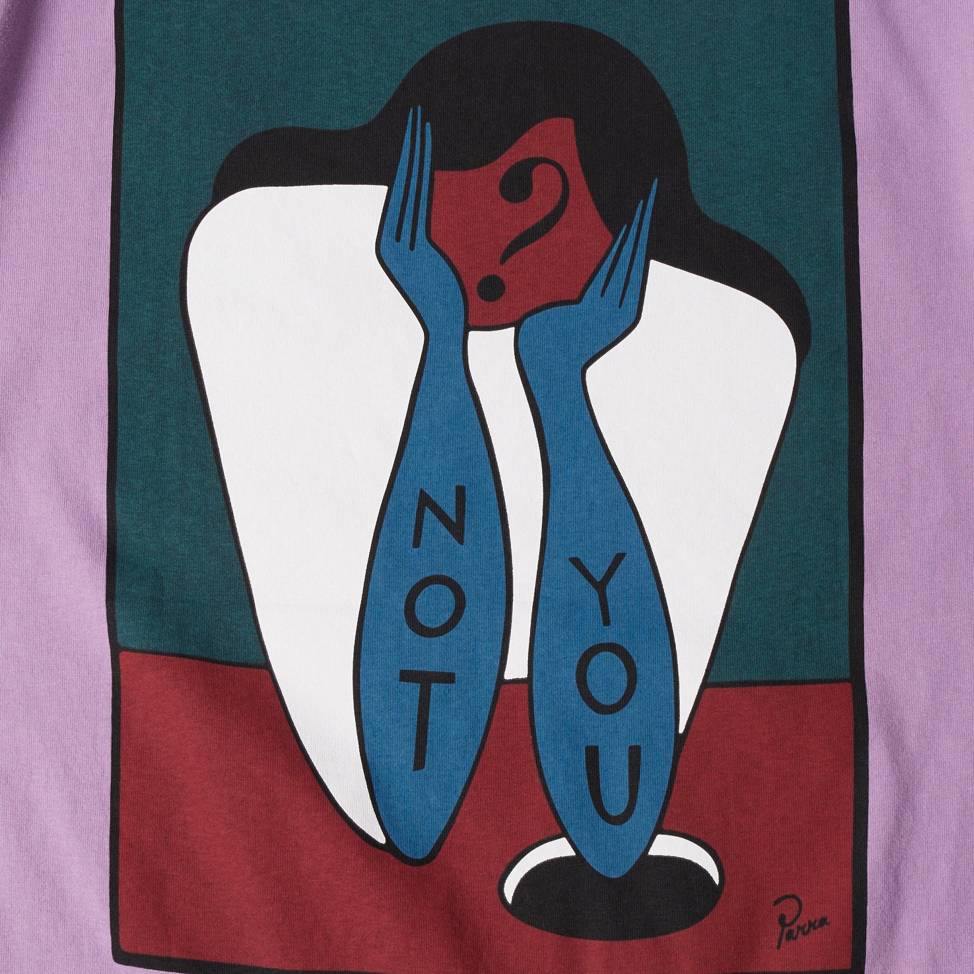By Parra Not You T-Shirt - Purple