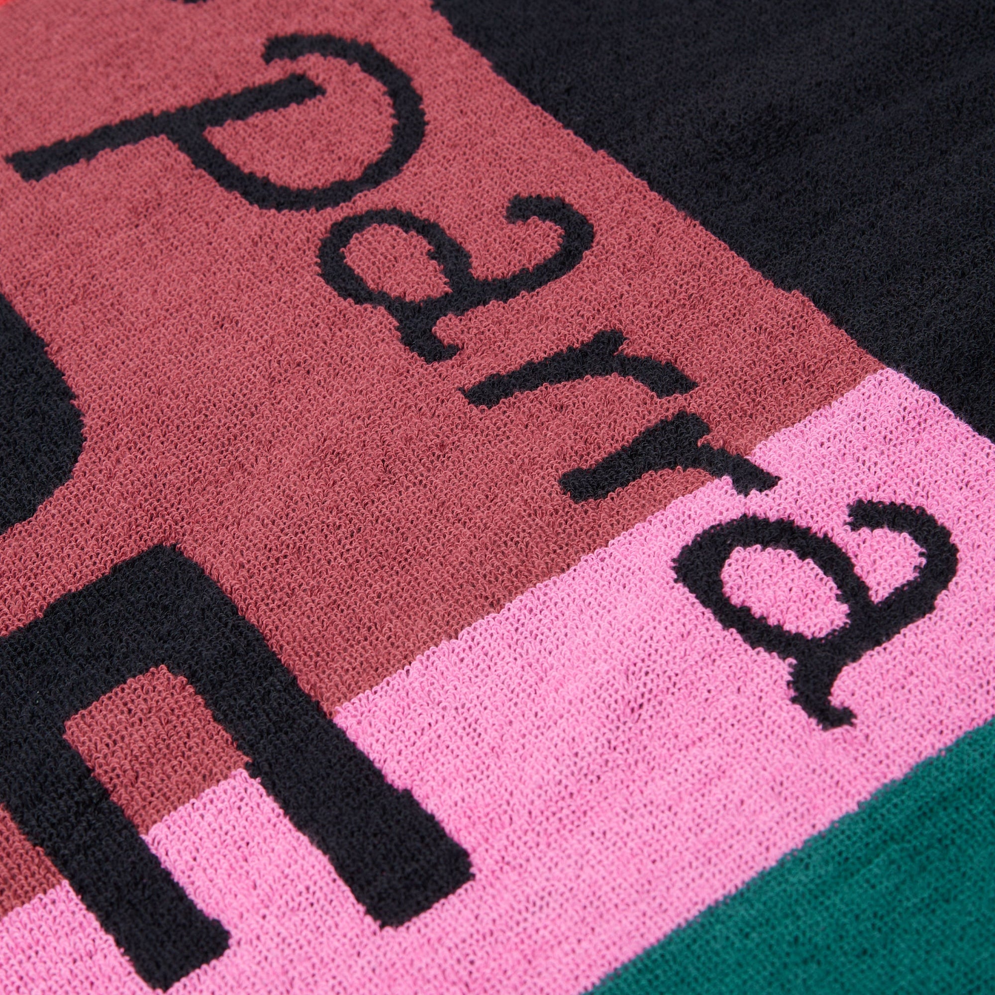 By Parra Nope and Nopes Beach Towel - Mallard Green