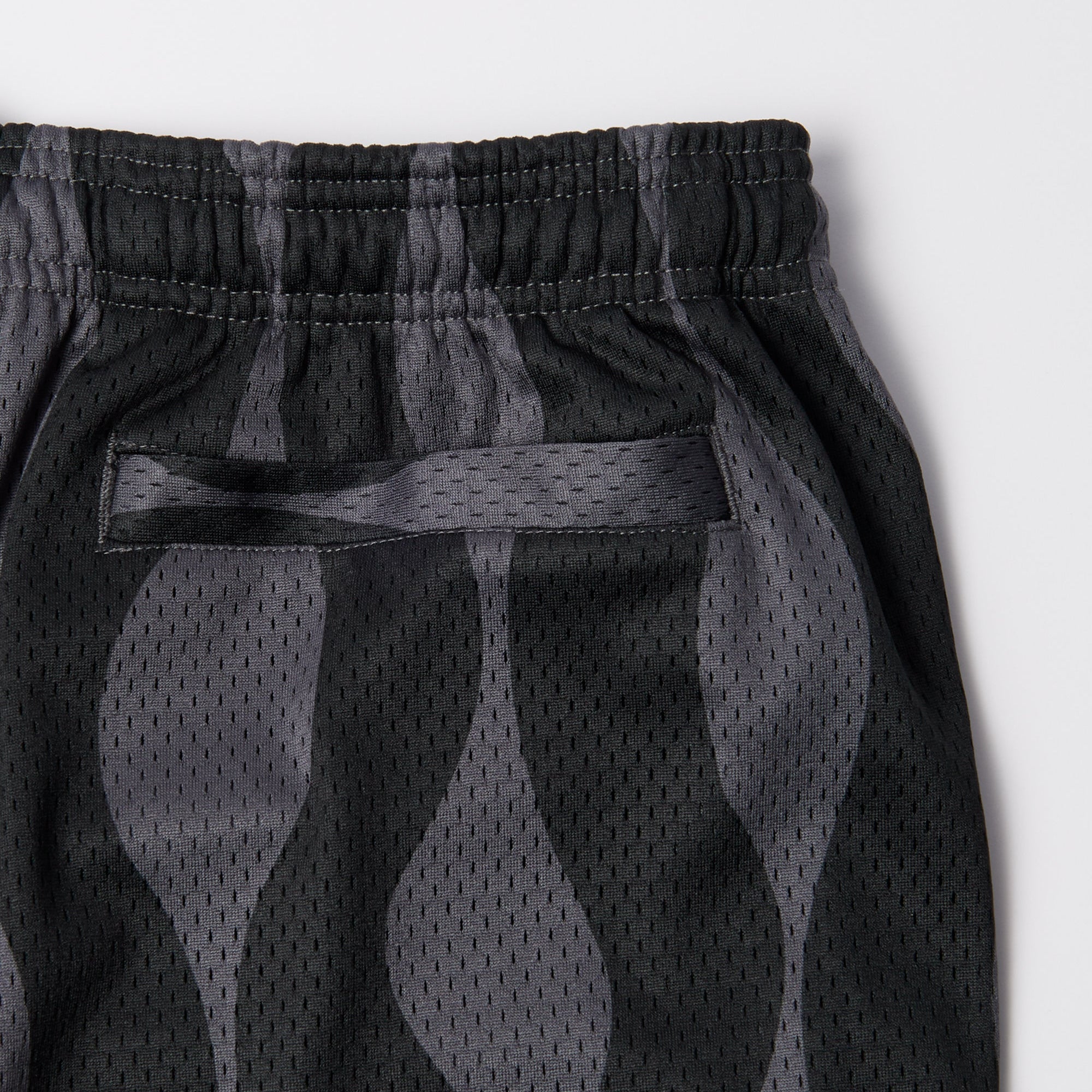 By Parra Waved Mesh Shorts - Black