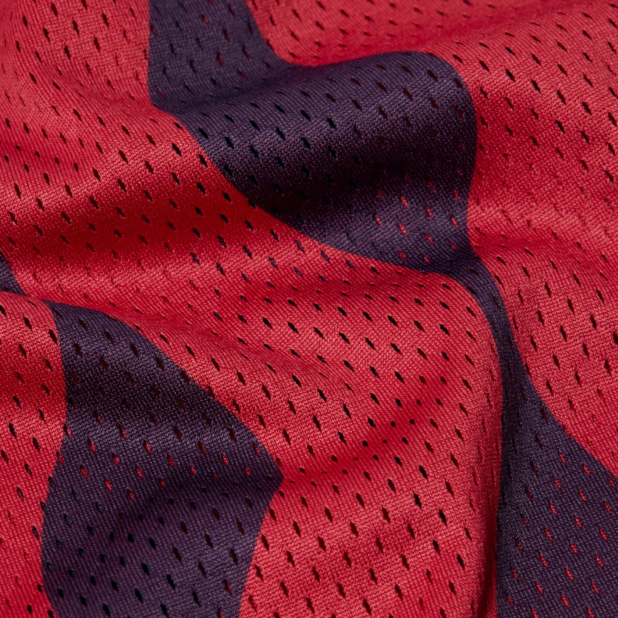 By Parra Waved Mesh Shorts - Red