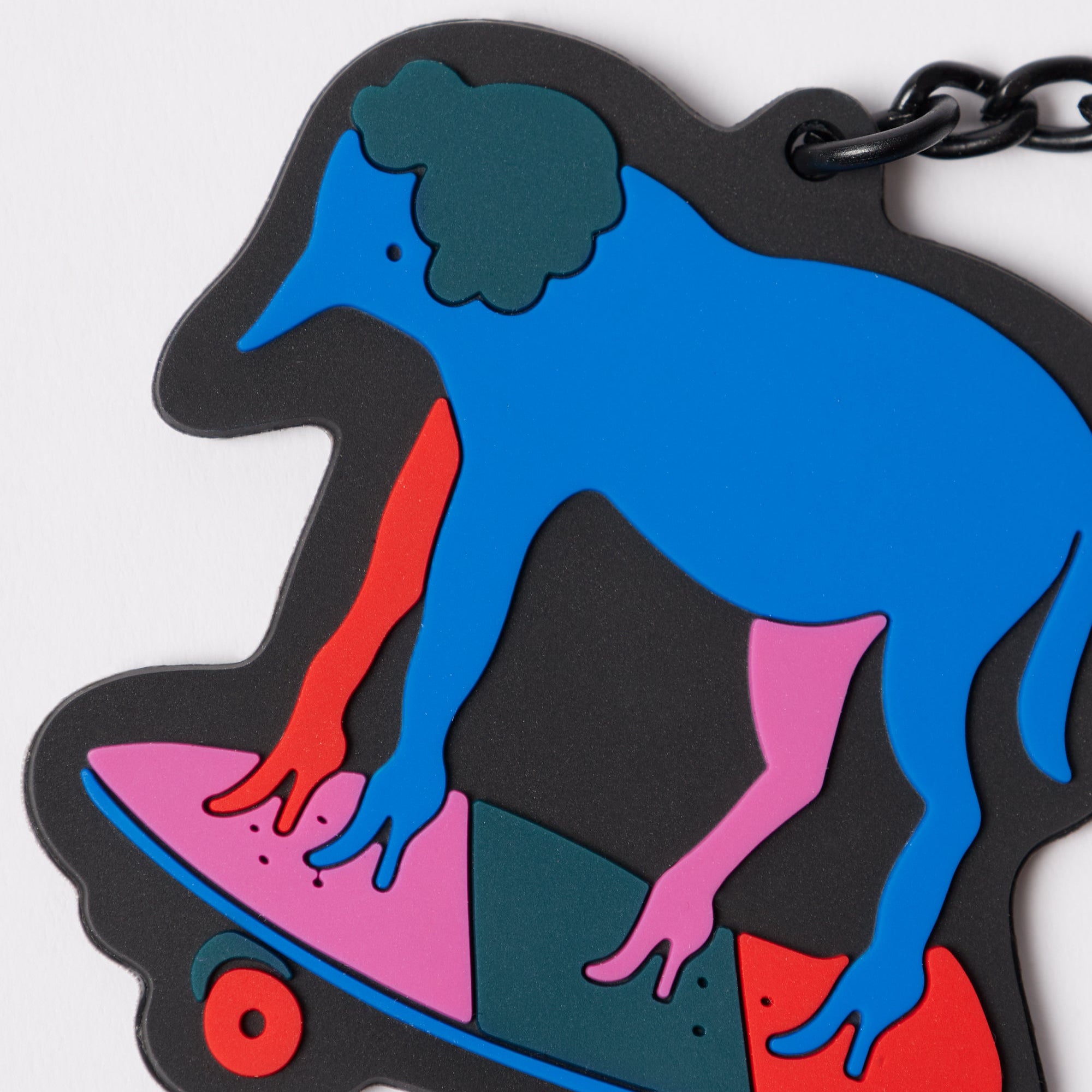 By Parra Jean Pierre Le Douche Key Chain - Blue