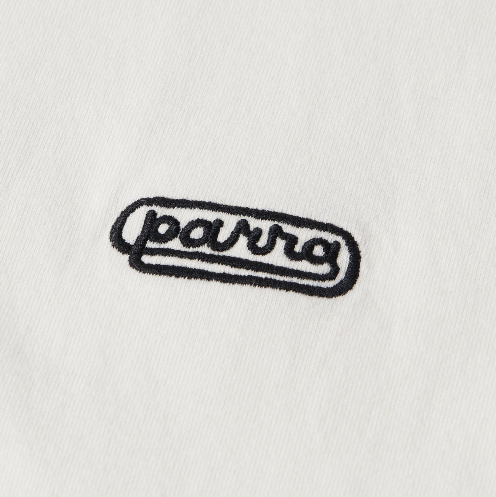 By Parra Wrapped Around T-Shirt -Dirty White