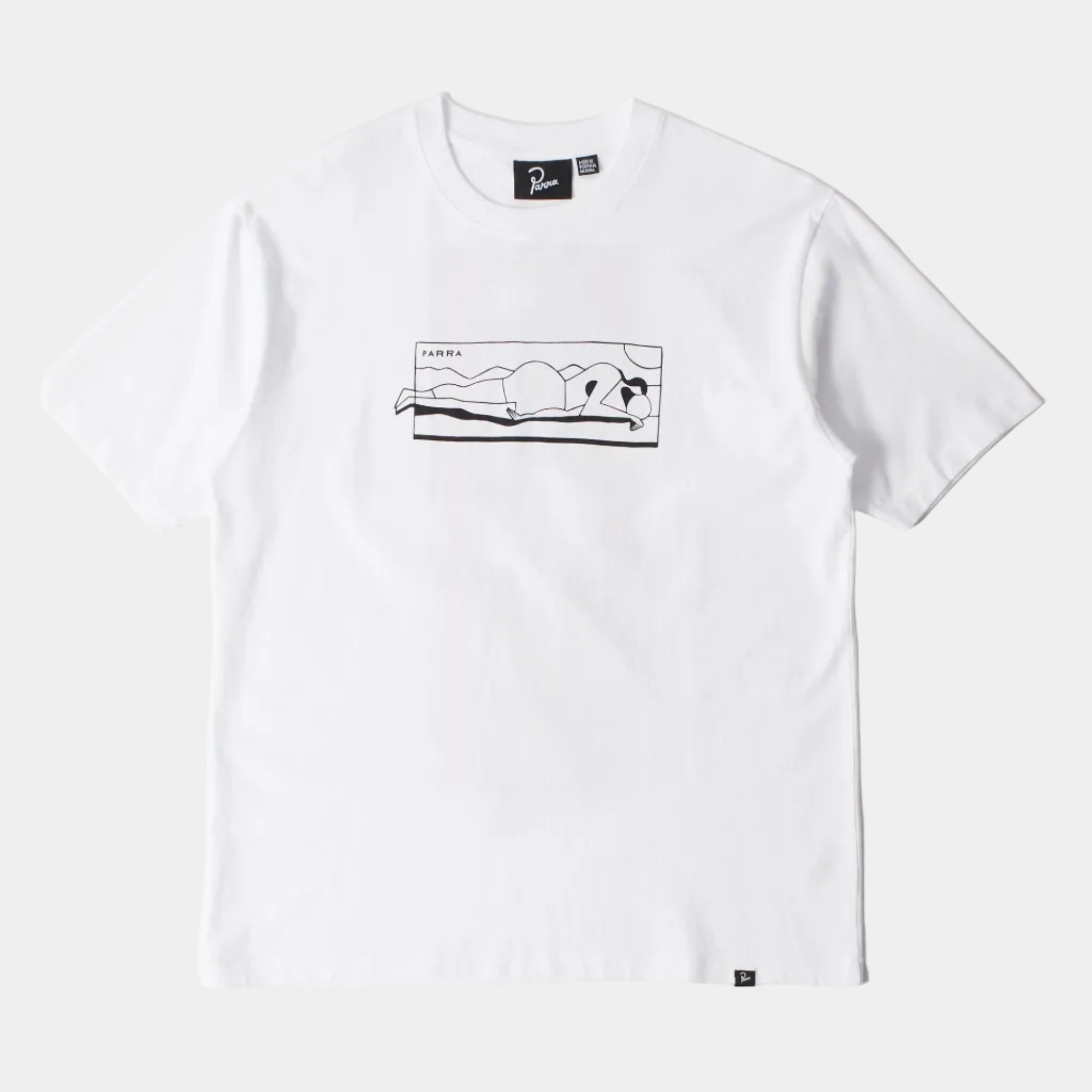 By Parra Vertical Thought T-Shirt - White