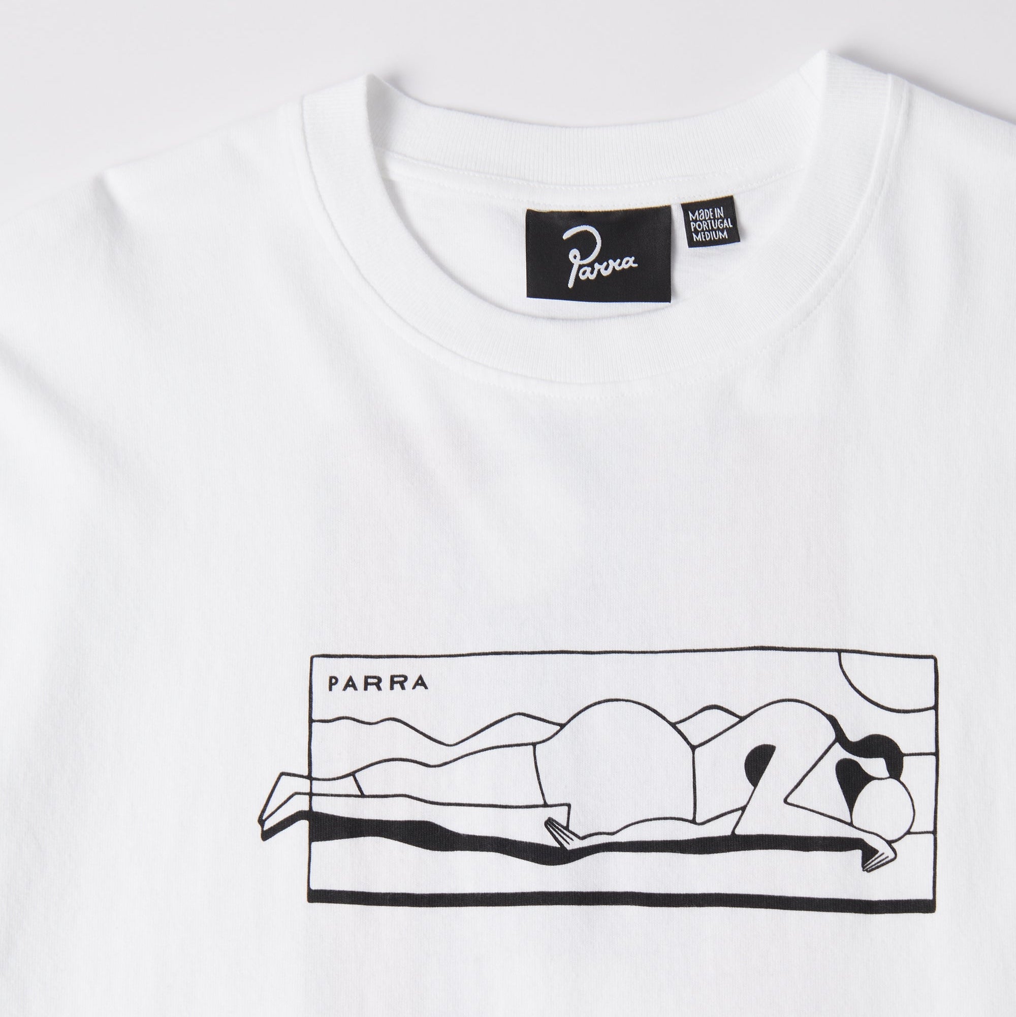By Parra Vertical Thought T-Shirt - White