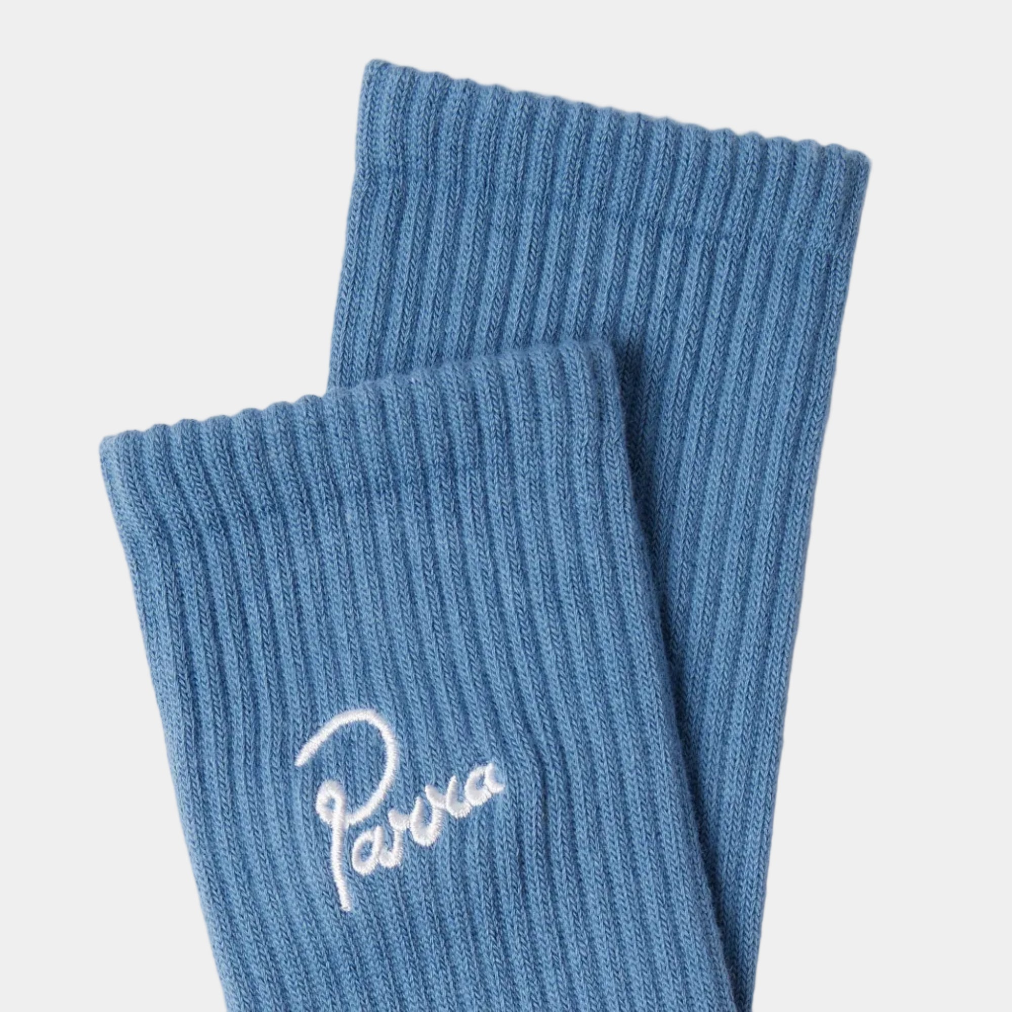 By Parra Signature Crew Socks - Blue