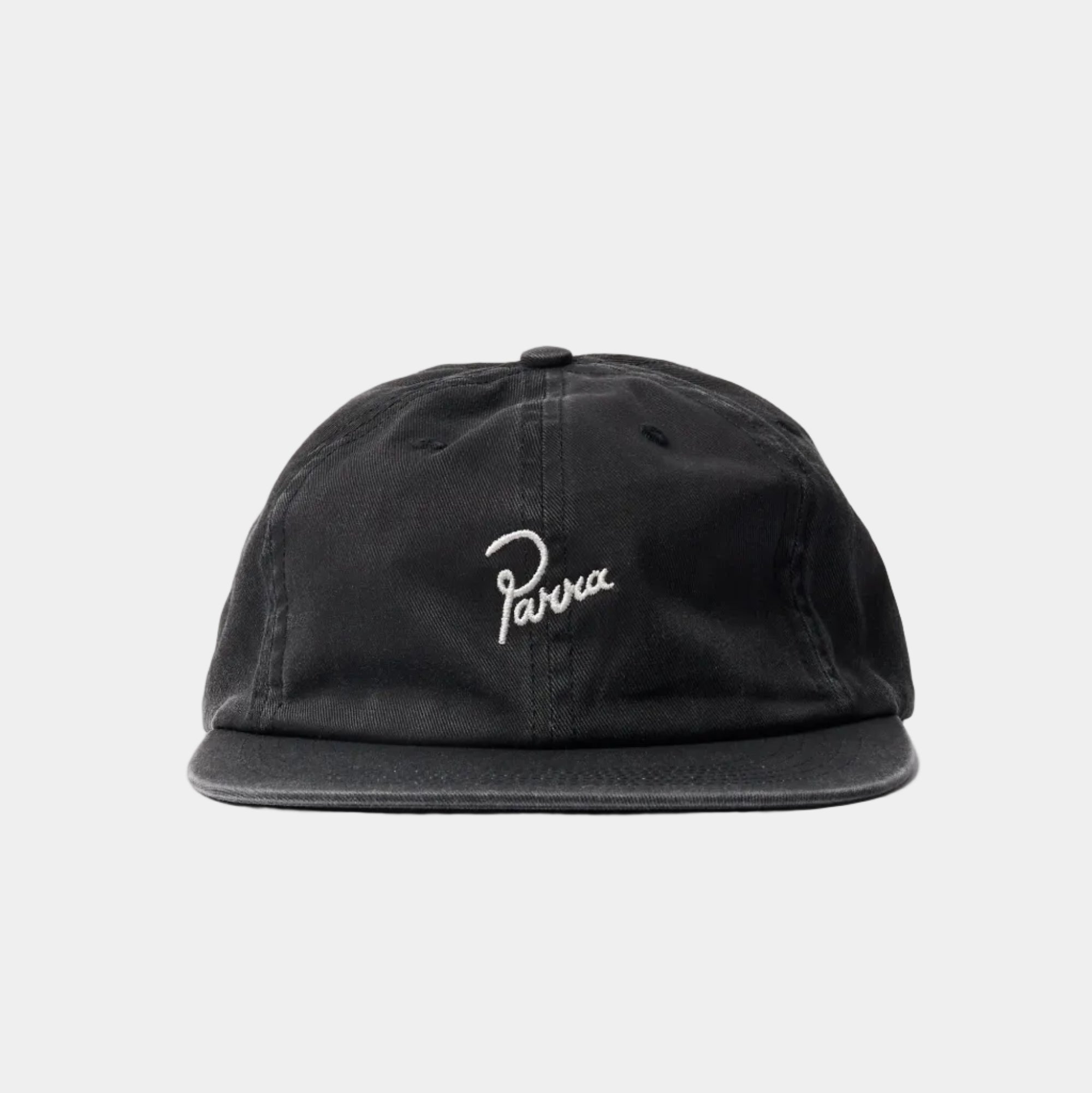 By Parra Signature 6 Panel Hat - Black