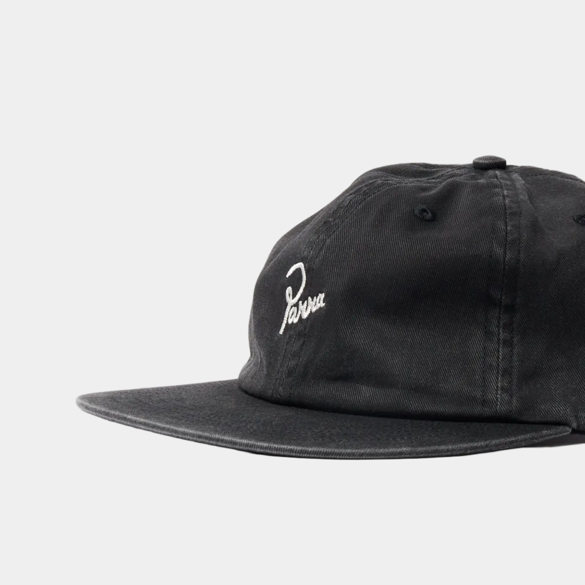 By Parra Signature 6 Panel Hat - Black
