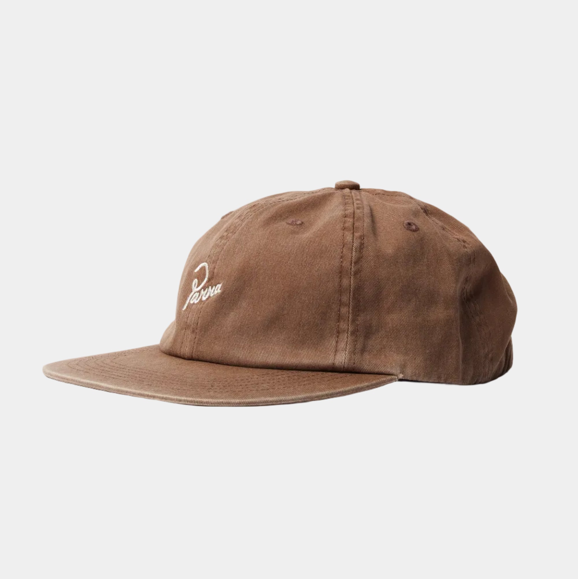 By Parra Signature 6 Panel Hat - Brown