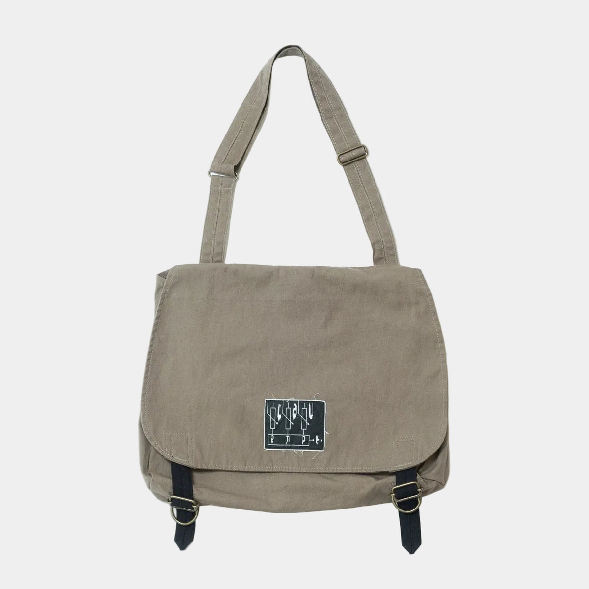 Cav Empt Washed CN Shoulder Bag - Grey