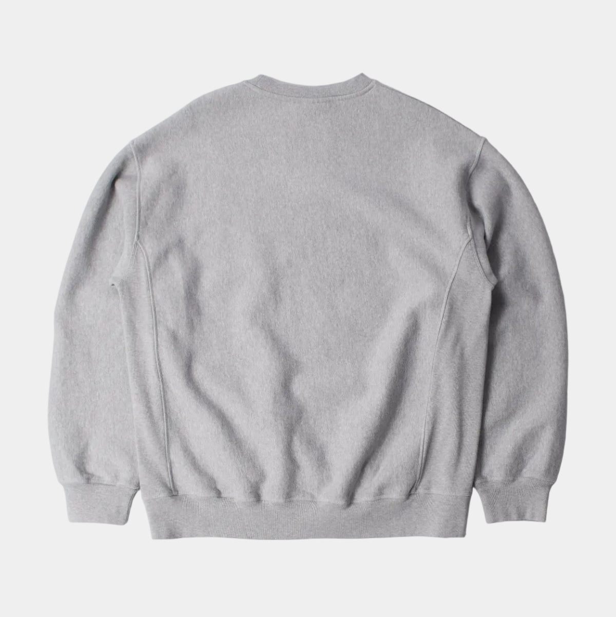 By Parra Balloon Logo Crossgrain Crew Neck Sweatshirt - Heather Grey