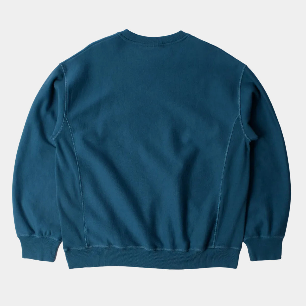 By Parra Balloon Logo Crossgrain Crew Neck Sweatshirt - Blue