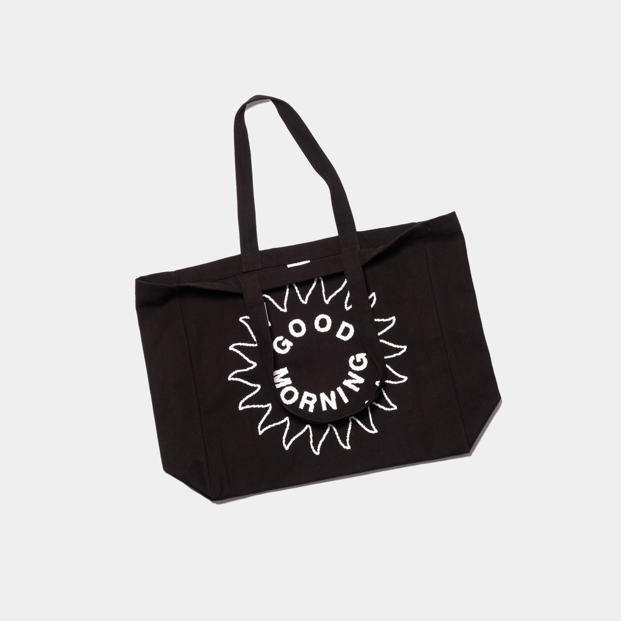 Good Morning Tapes Ayahuasca Now Canvas Tote Bag - Black