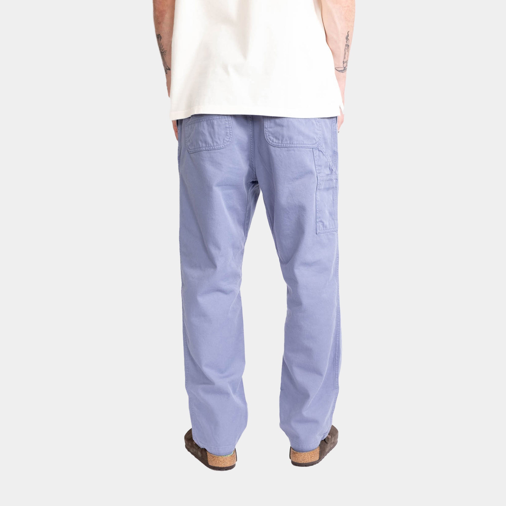 Carhartt WIP Flint Pant - Blue Garment Dyed