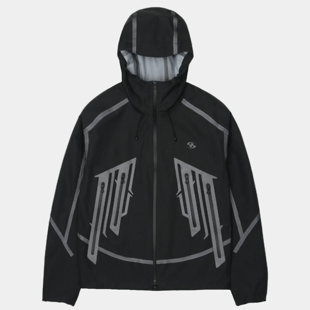 ジャケット・アウター SAN SAN GEAR SPROCKET HOLE JACKET 3 San San Gear 3L Taped Jacket - Black