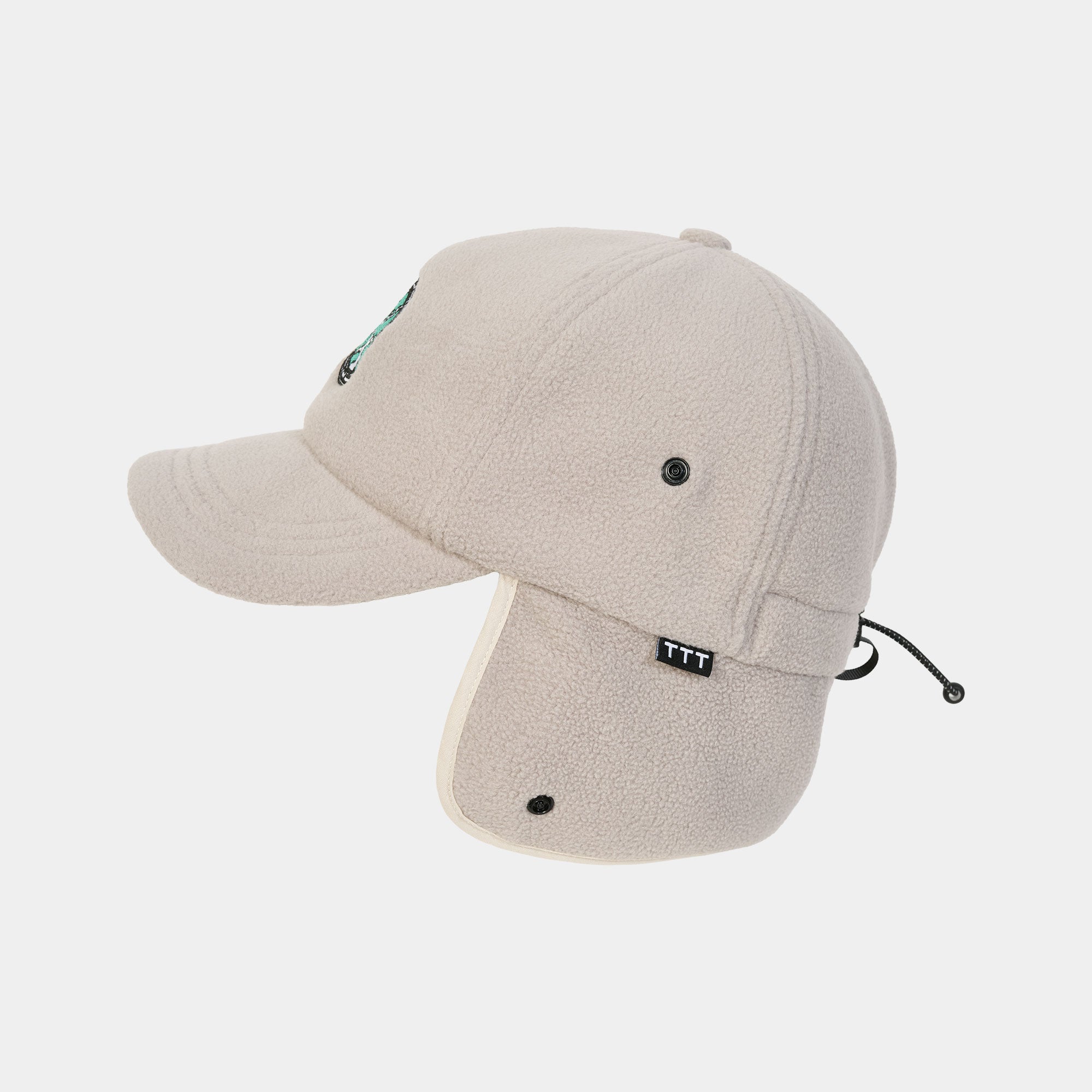 The Trilogy Tapes TTT Fleece Cap - Grey