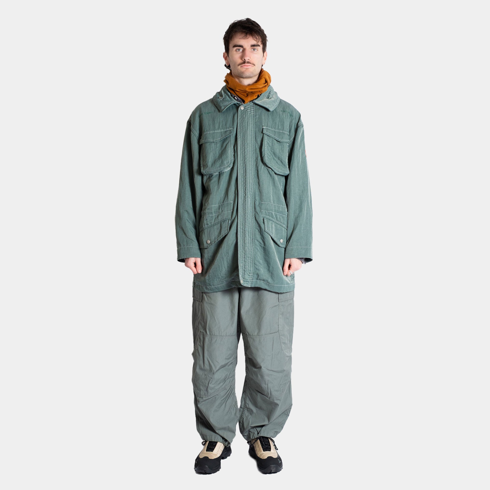 Cav Empt Nylon Field Coat - Green